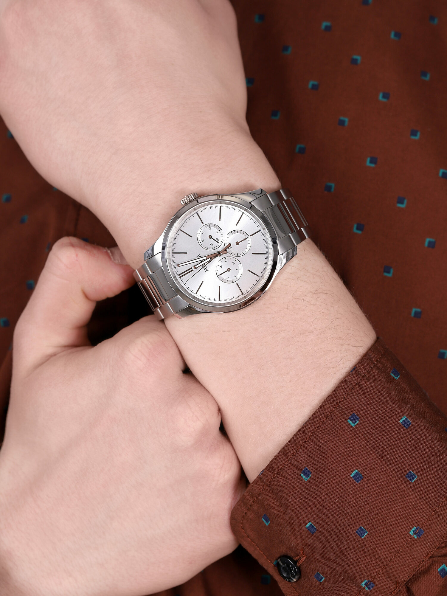Festina F16810-1 męski zegarek Multifunction bransoleta - miniatura 3