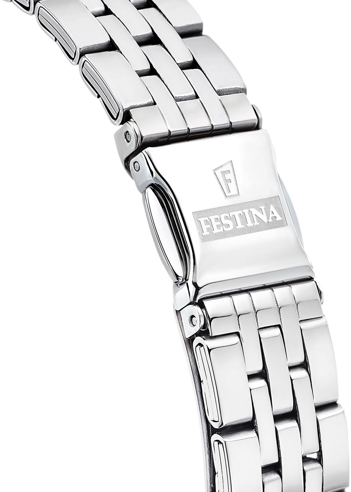 Festina F16867-7 zegarek srebrny fashion-modowy Classic bransoleta