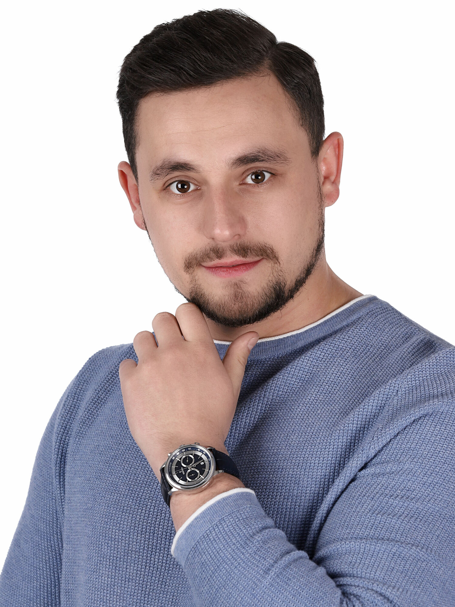 Festina F16893-6 zegarek srebrny klasyczny Trend pasek - miniatura 2
