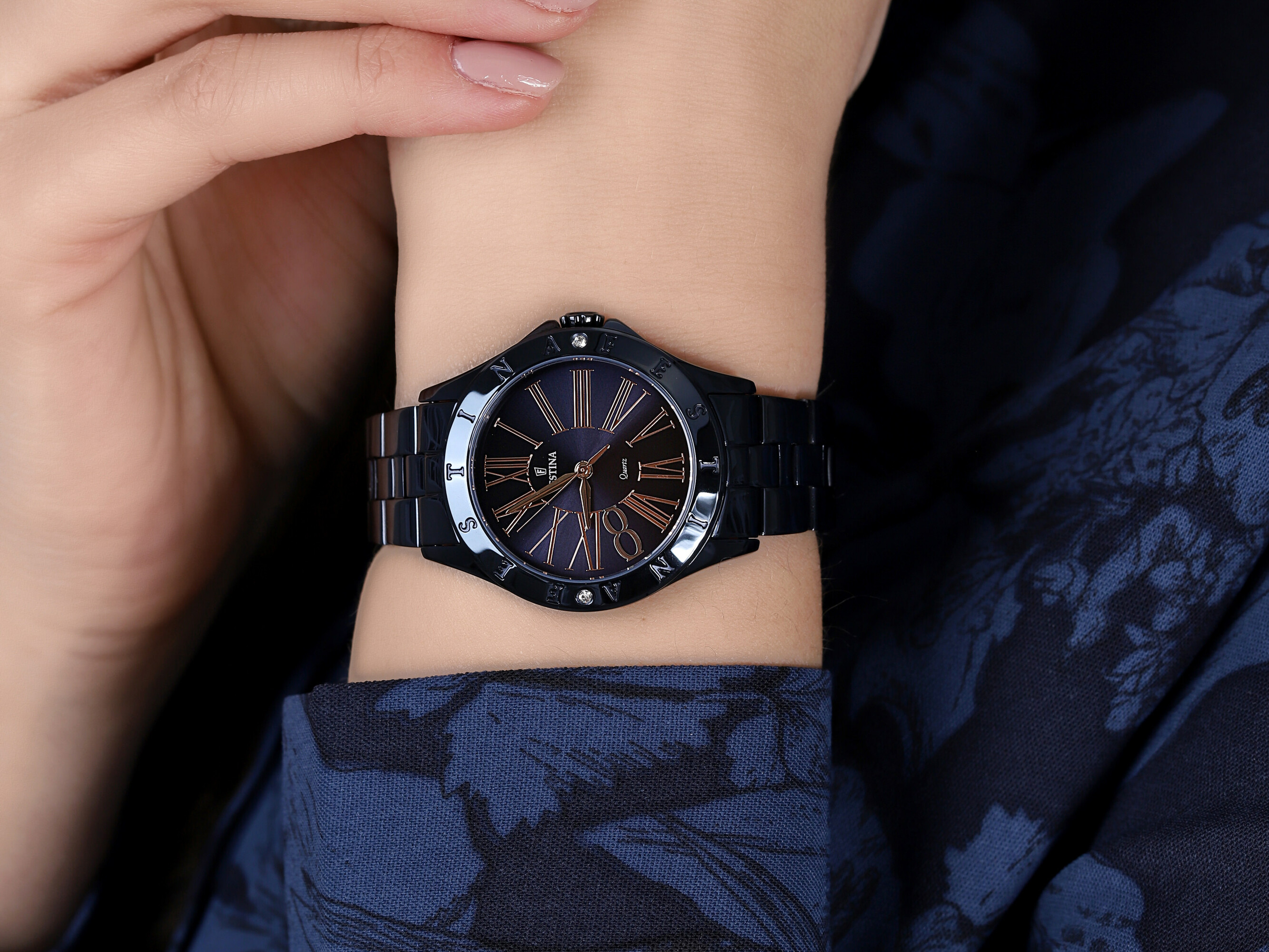Festina F16927-2 damski zegarek Mademoiselle bransoleta - miniatura 4