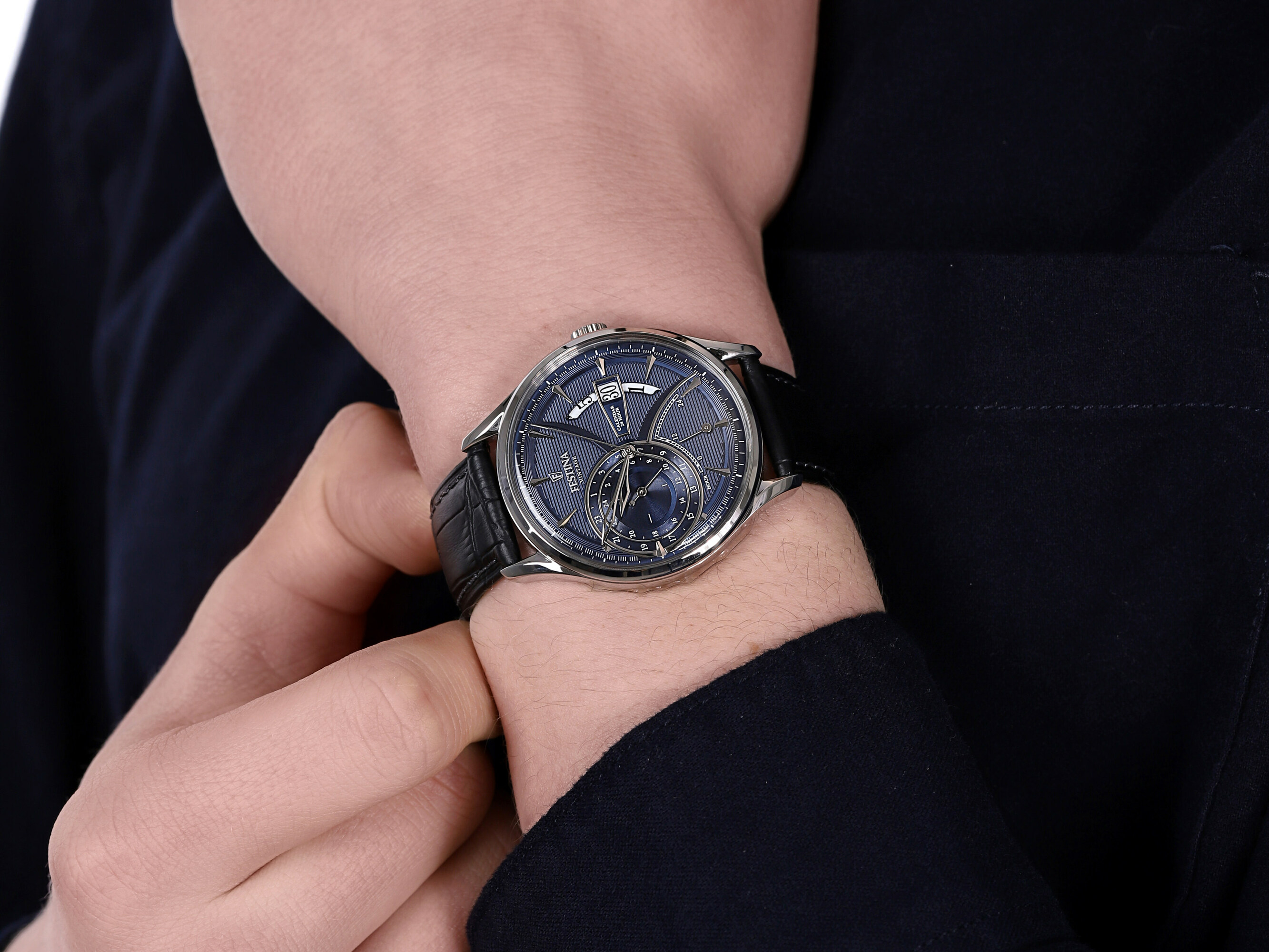 Festina F16985-3 męski zegarek Multifunction pasek - miniatura 4