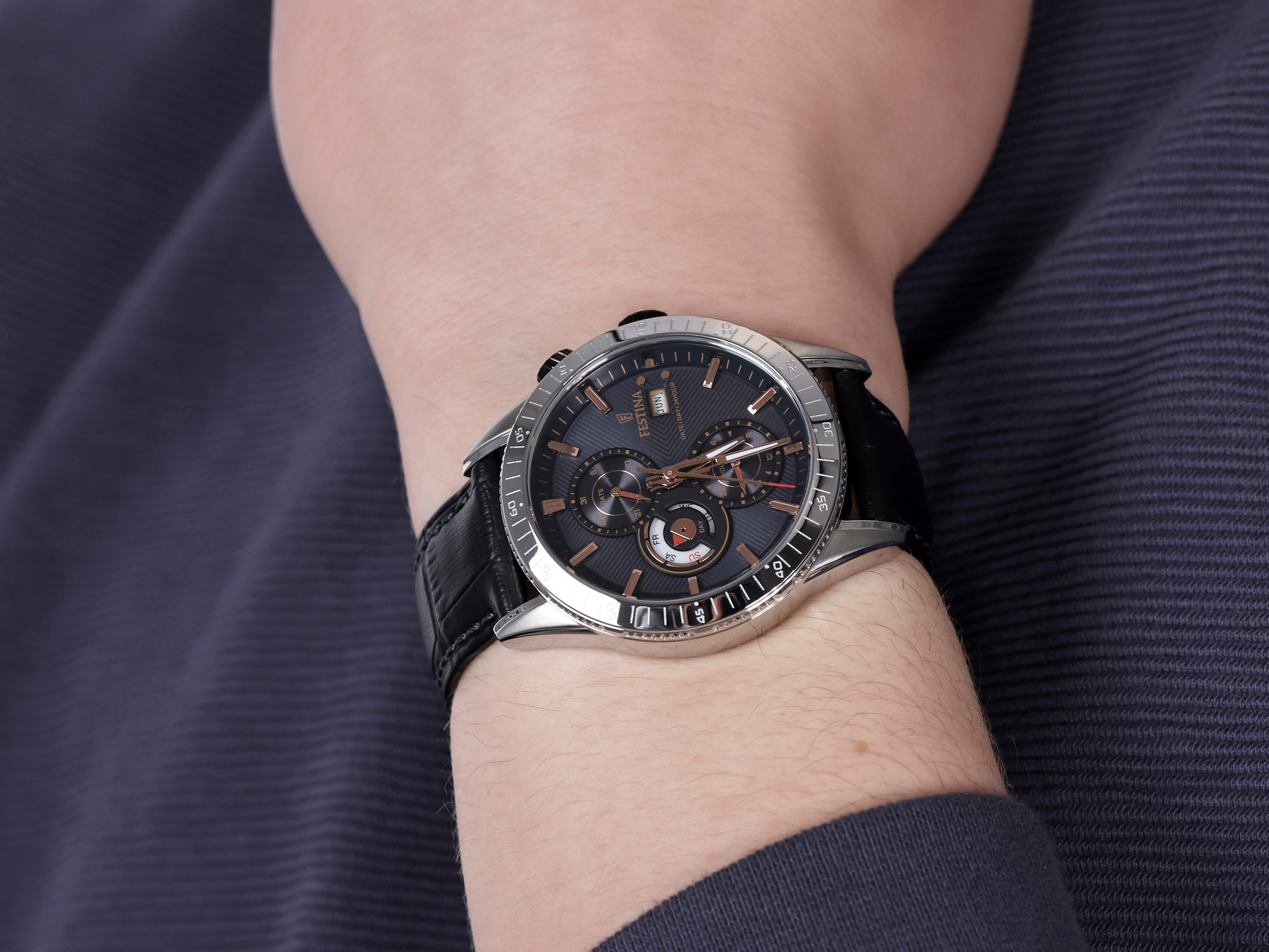 Festina F16990-2 zegarek męski Multifunction - miniatura 4