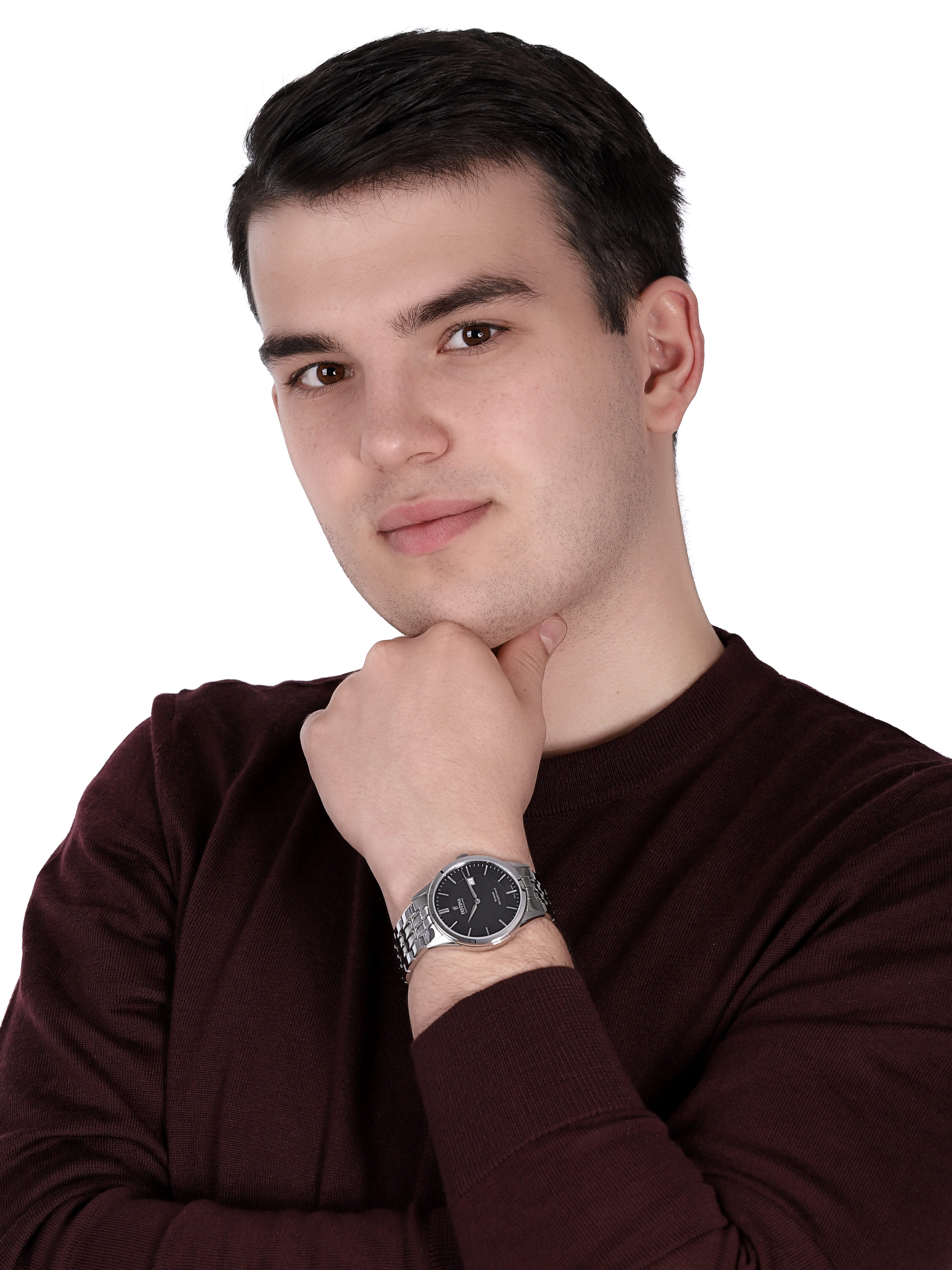 Festina F20005-4 męski zegarek Classic bransoleta