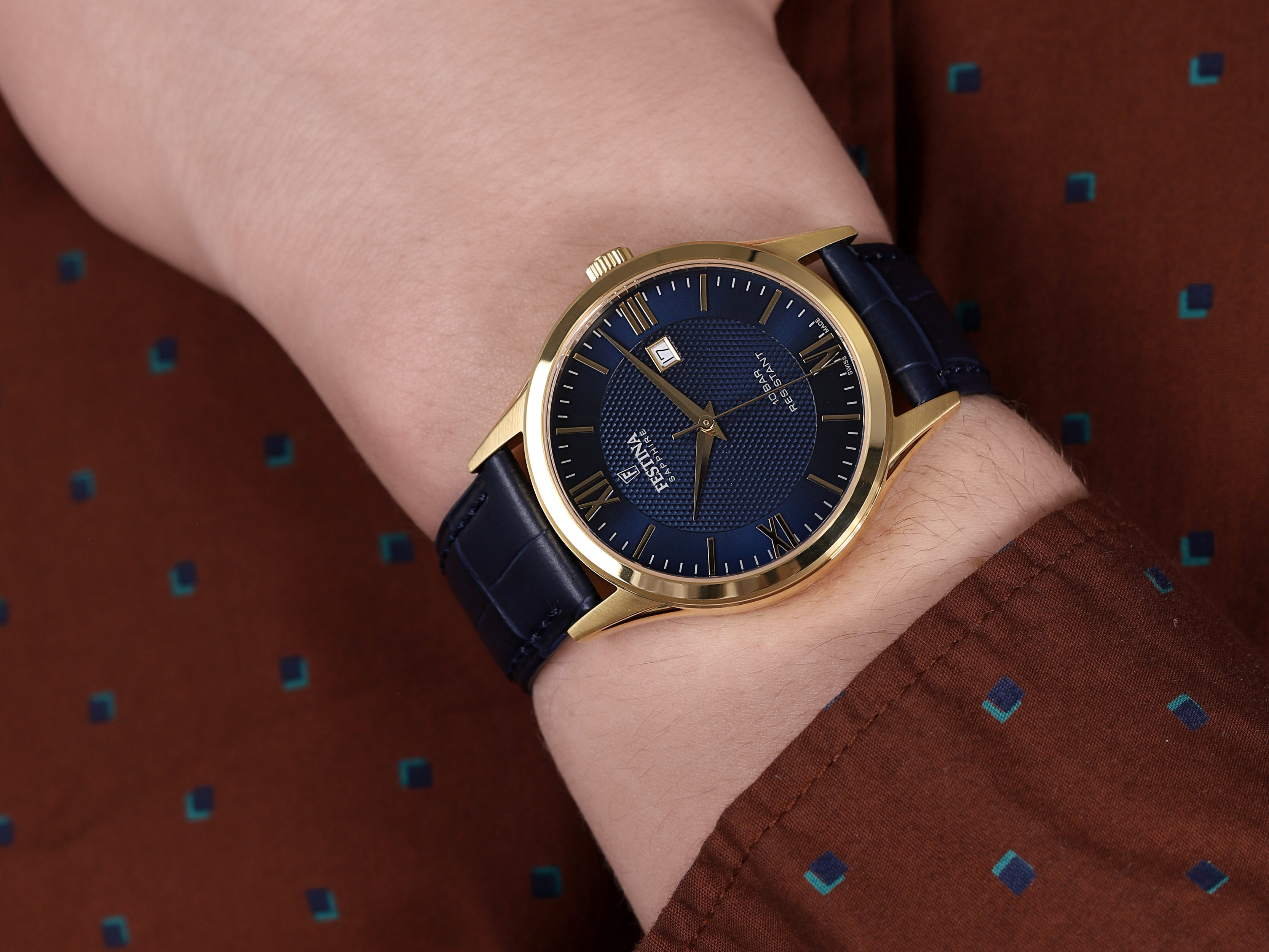 Festina F20010-3 męski zegarek Classic pasek - miniatura 4