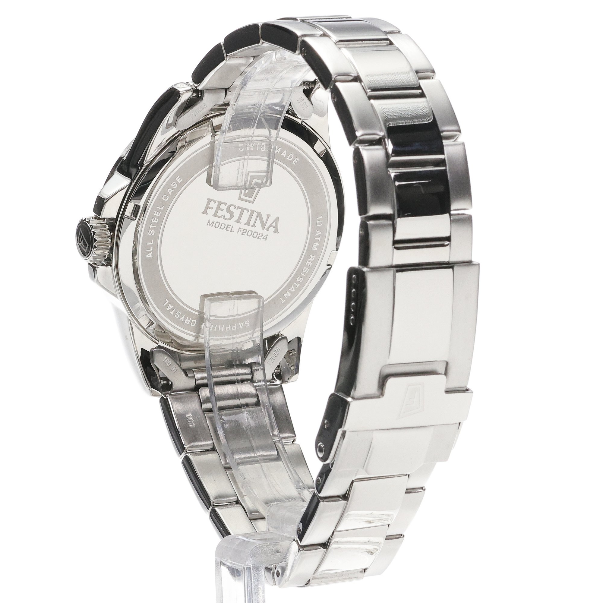 Festina F20024-8 męski zegarek Classic bransoleta - miniatura 4