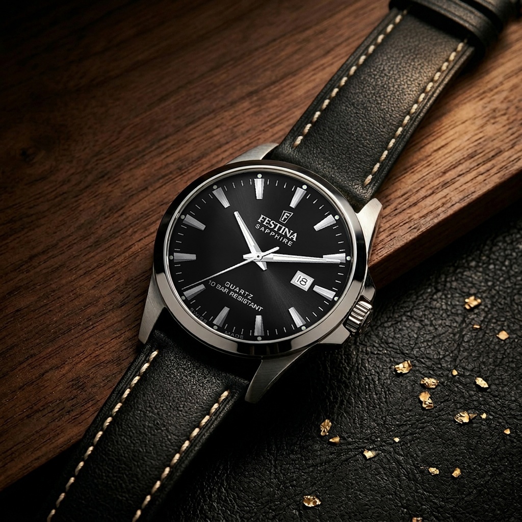 Festina F20025-4 zegarek męski Swiss Made - miniatura 2