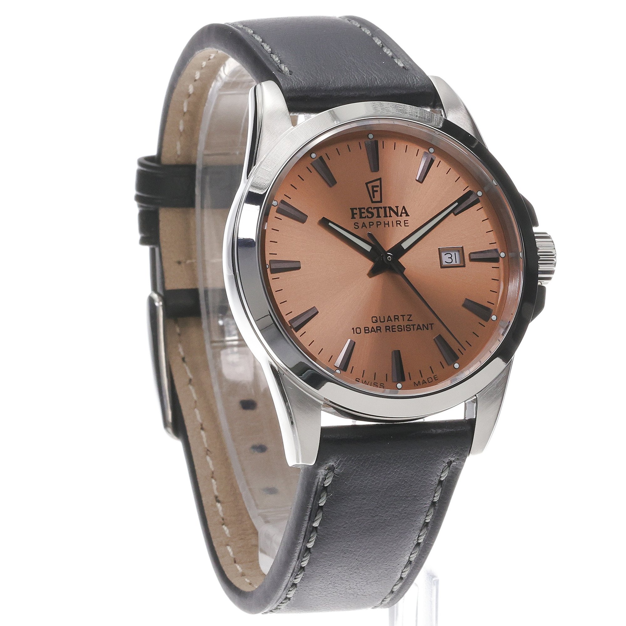 Festina F20025-6 zegarek męski Swiss Made - miniatura 3