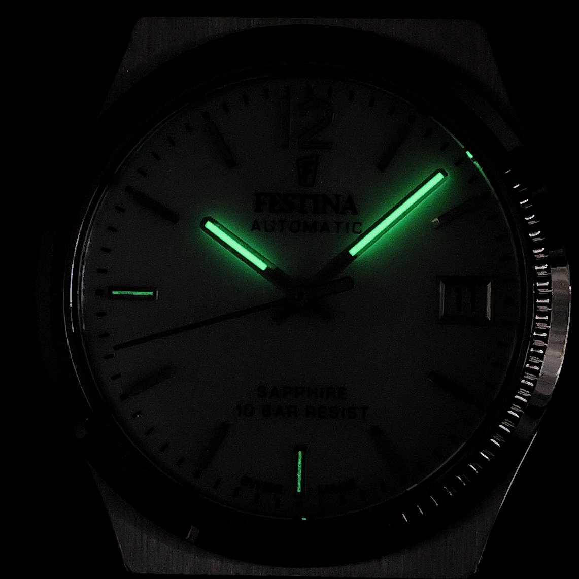 Festina F20029-1 Swiss Made Swiss Made zegarek damski elegancki szafirowe - miniatura 5
