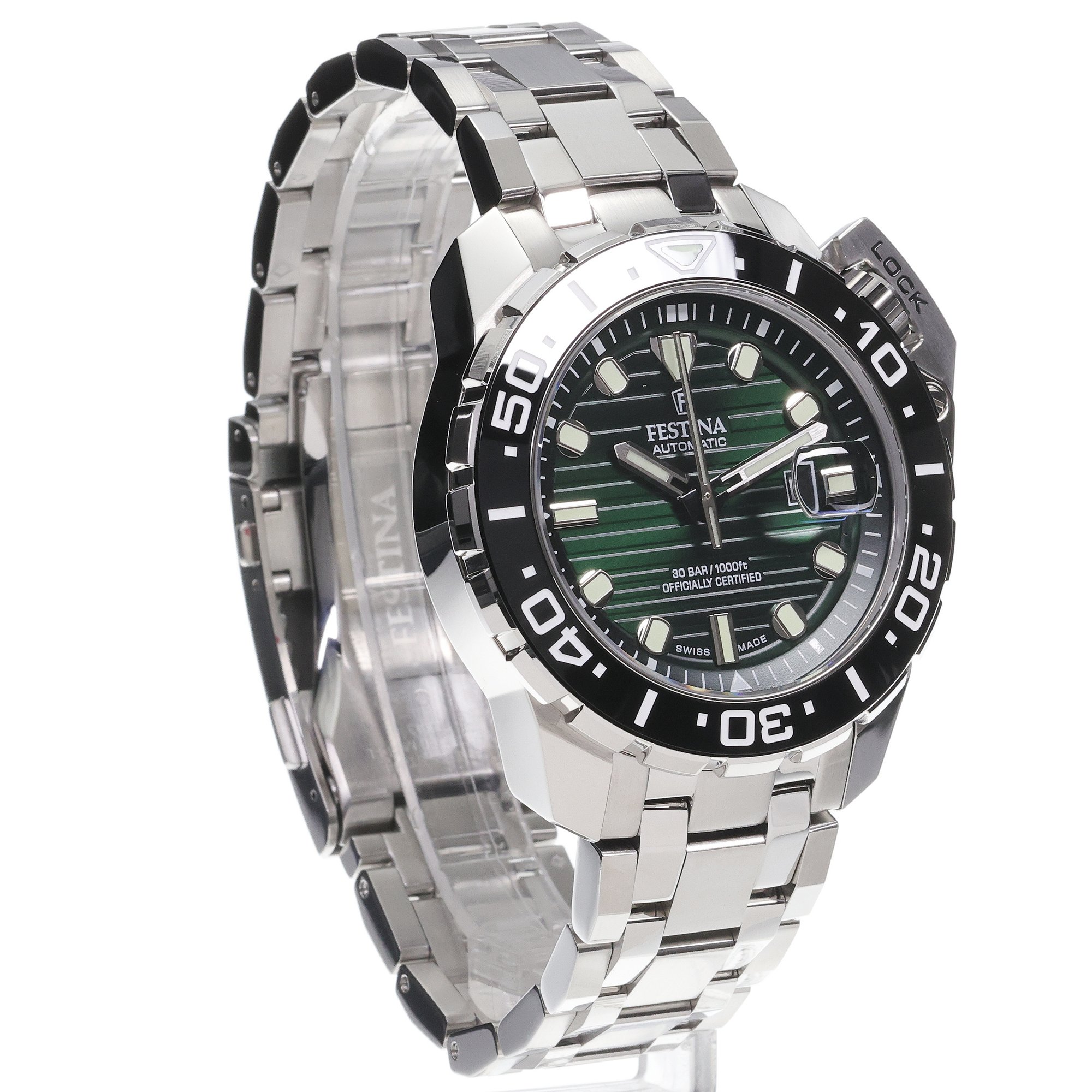 Festina F20043-4 The Originals SET Automatic klasyczny zegarek srebrny - miniatura 3