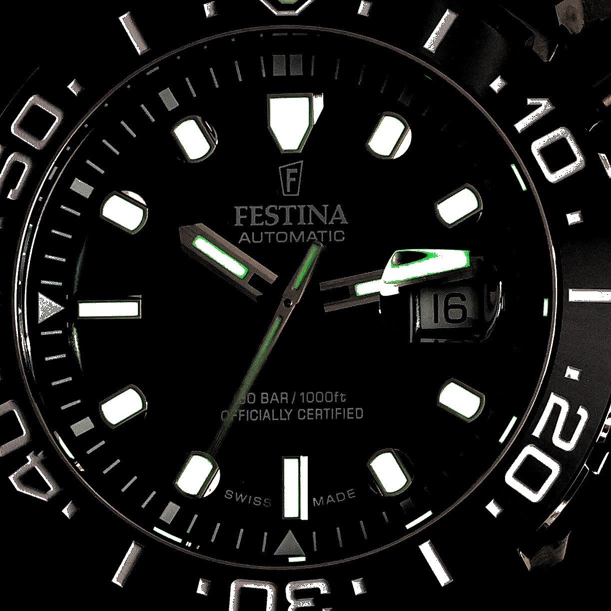 Festina F20043-4 zegarek męski Automatic srebrny - miniatura 5