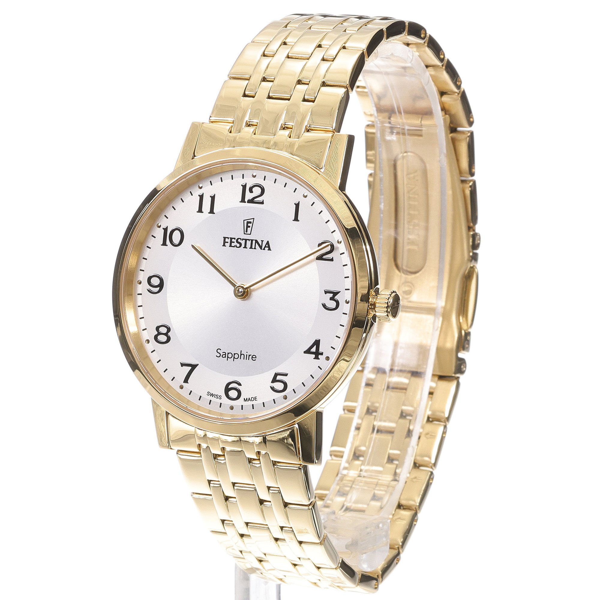 Festina F20046-1 zegarek klasyczny Swiss Made - miniatura 2