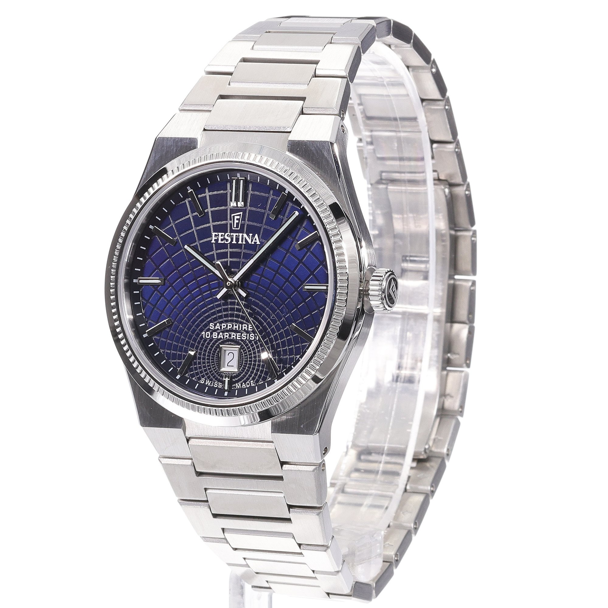 Festina F20051-4 Swiss Made Rive zegarek klasyczny Swiss Made