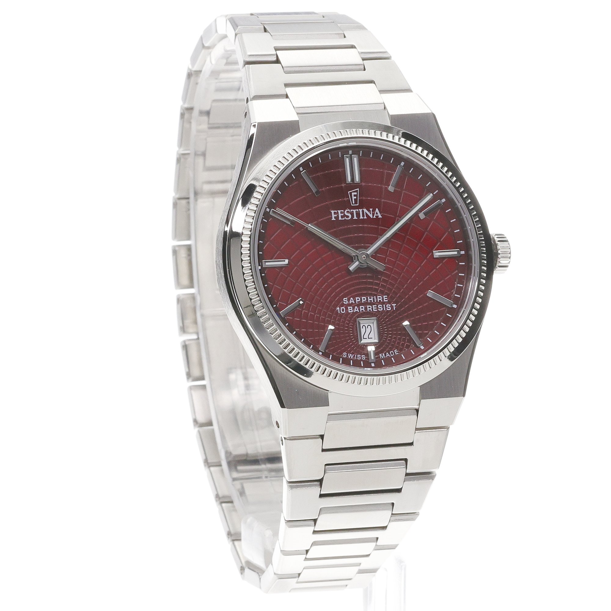 Festina F20051-7 Swiss Made Rive zegarek klasyczny Swiss Made