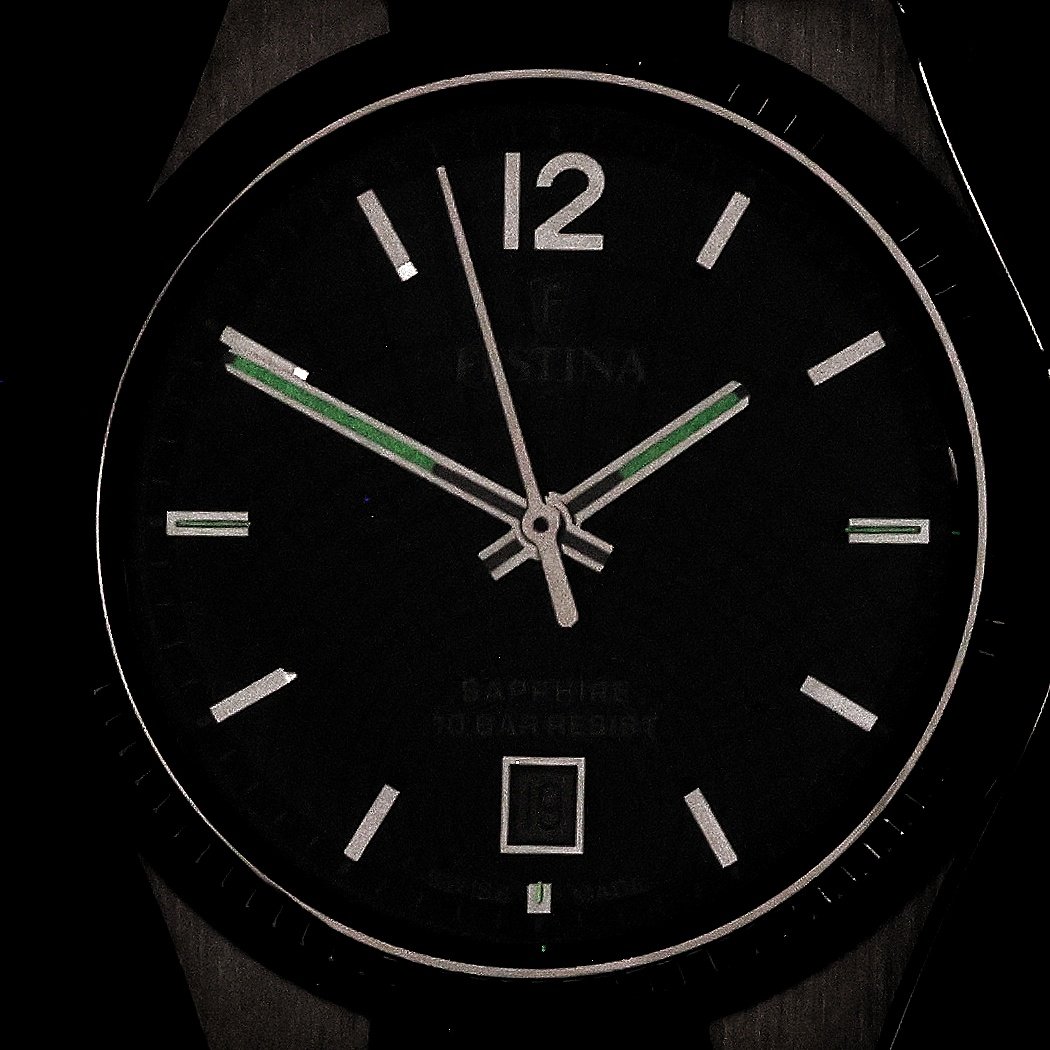 Festina F20052-7 zegarek srebrny klasyczny Swiss Made bransoleta - miniatura 5