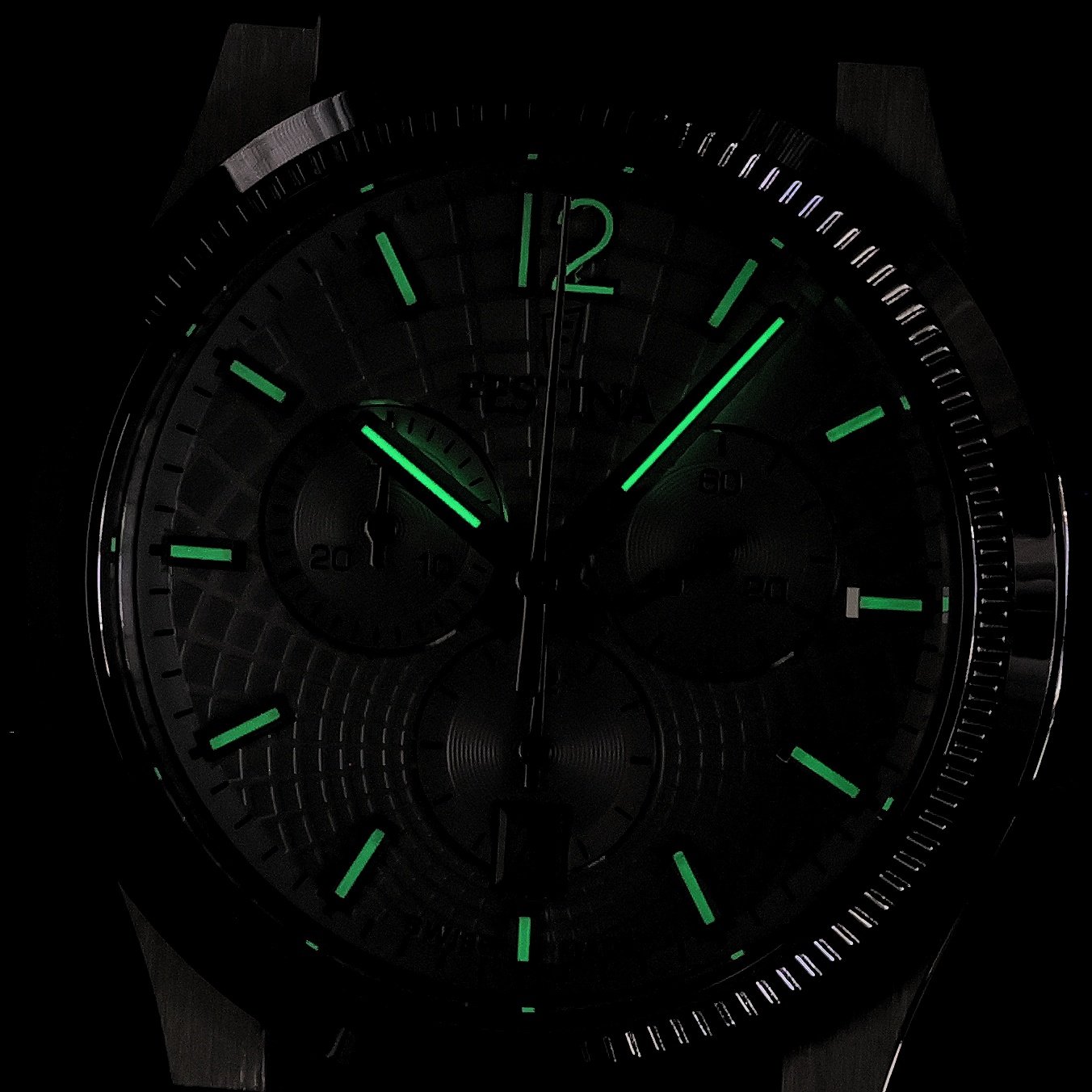 Festina F20060-1 zegarek srebrny klasyczny Swiss Made pasek - miniatura 5