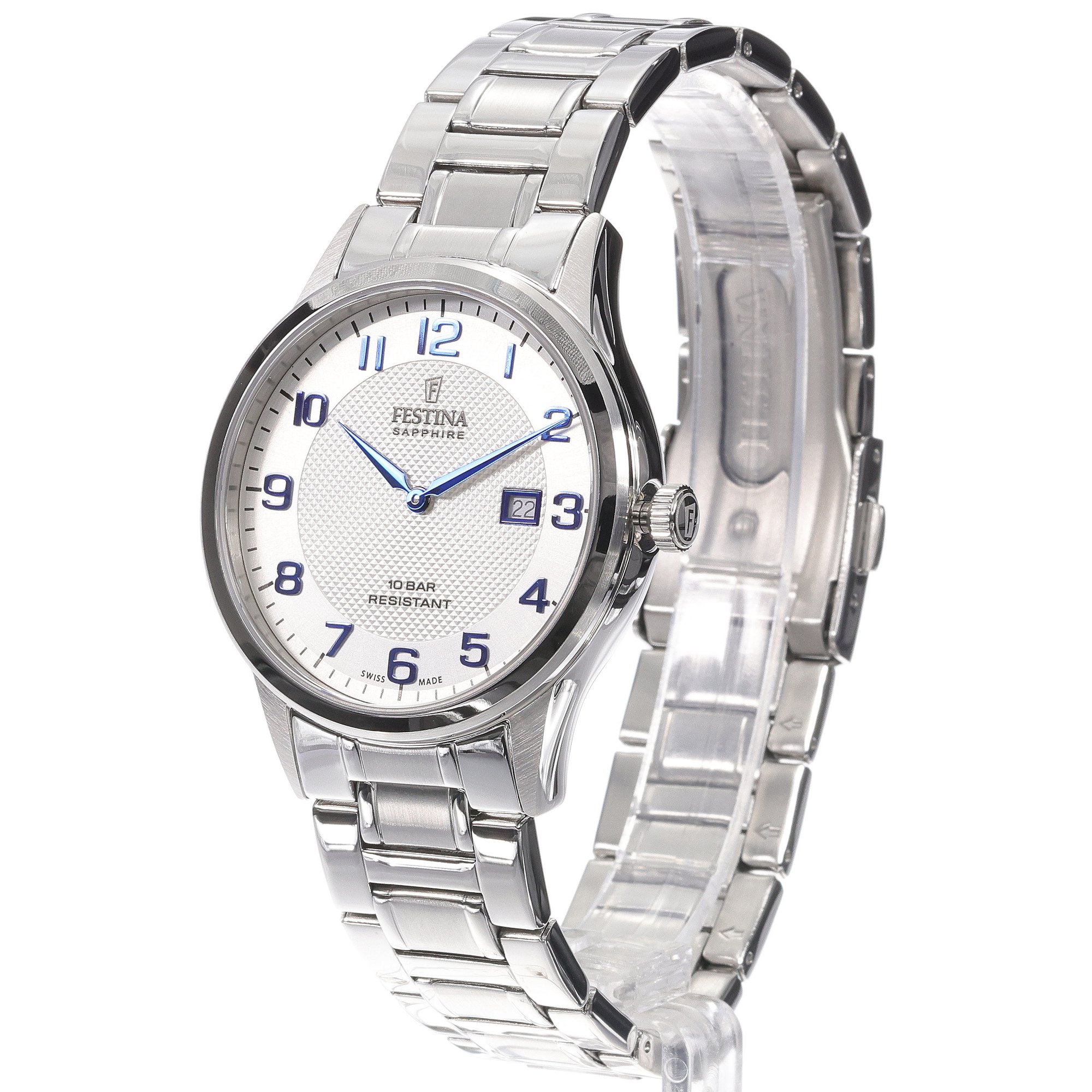 Festina F20067-1 zegarek klasyczny Męskie