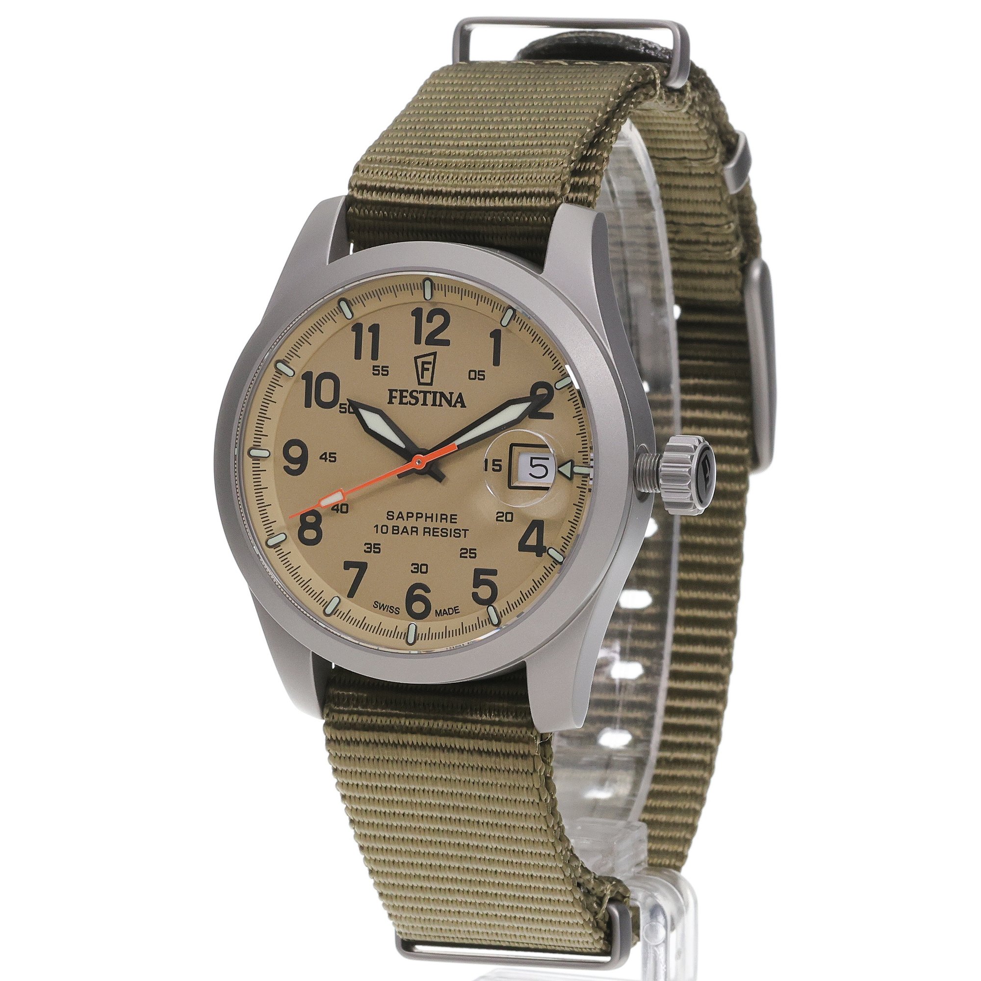 Festina F20082-1 Festina Field zegarek męski szafirowe - miniatura 2