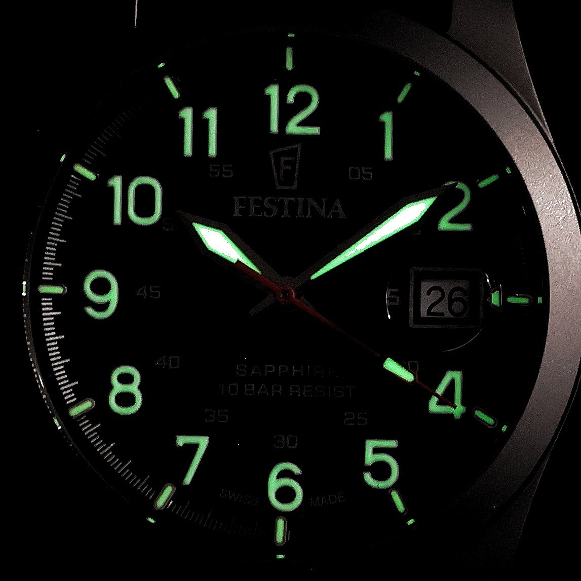 Festina F20082-2 zegarek męski Festina srebrny