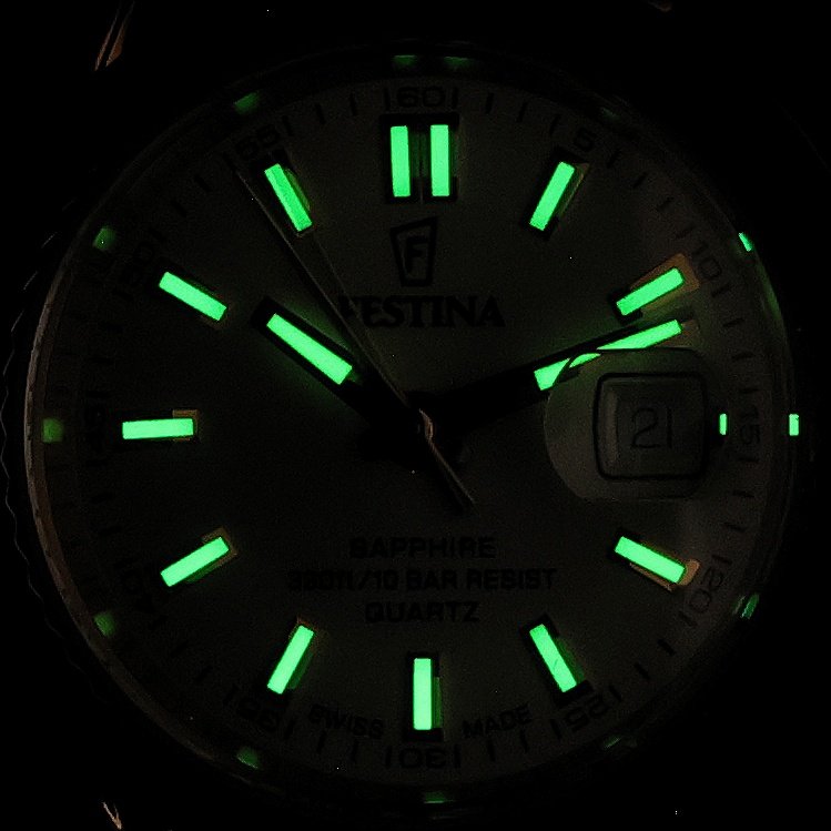 Festina F20089-2 Swiss Made Classic Swiss Made klasyczny zegarek złoty