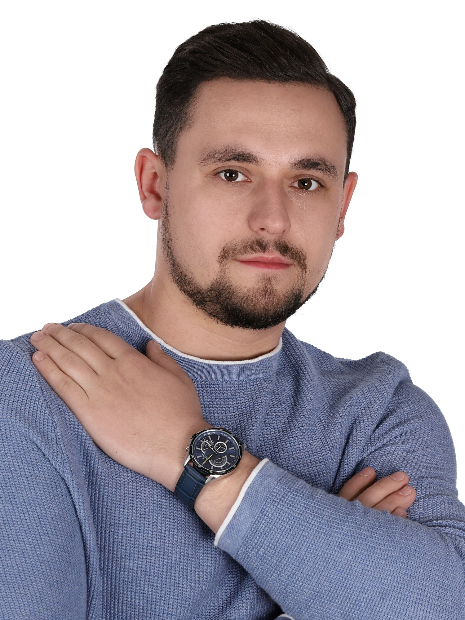 Festina F20201-3 zegarek srebrny sportowy Chronograf pasek - miniatura 2