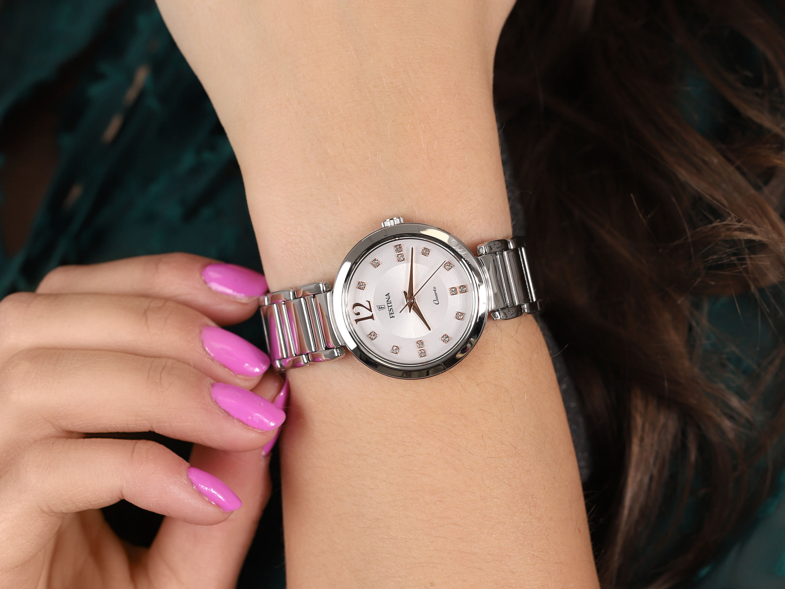 Festina F20212-3 damski zegarek Mademoiselle bransoleta - miniatura 4