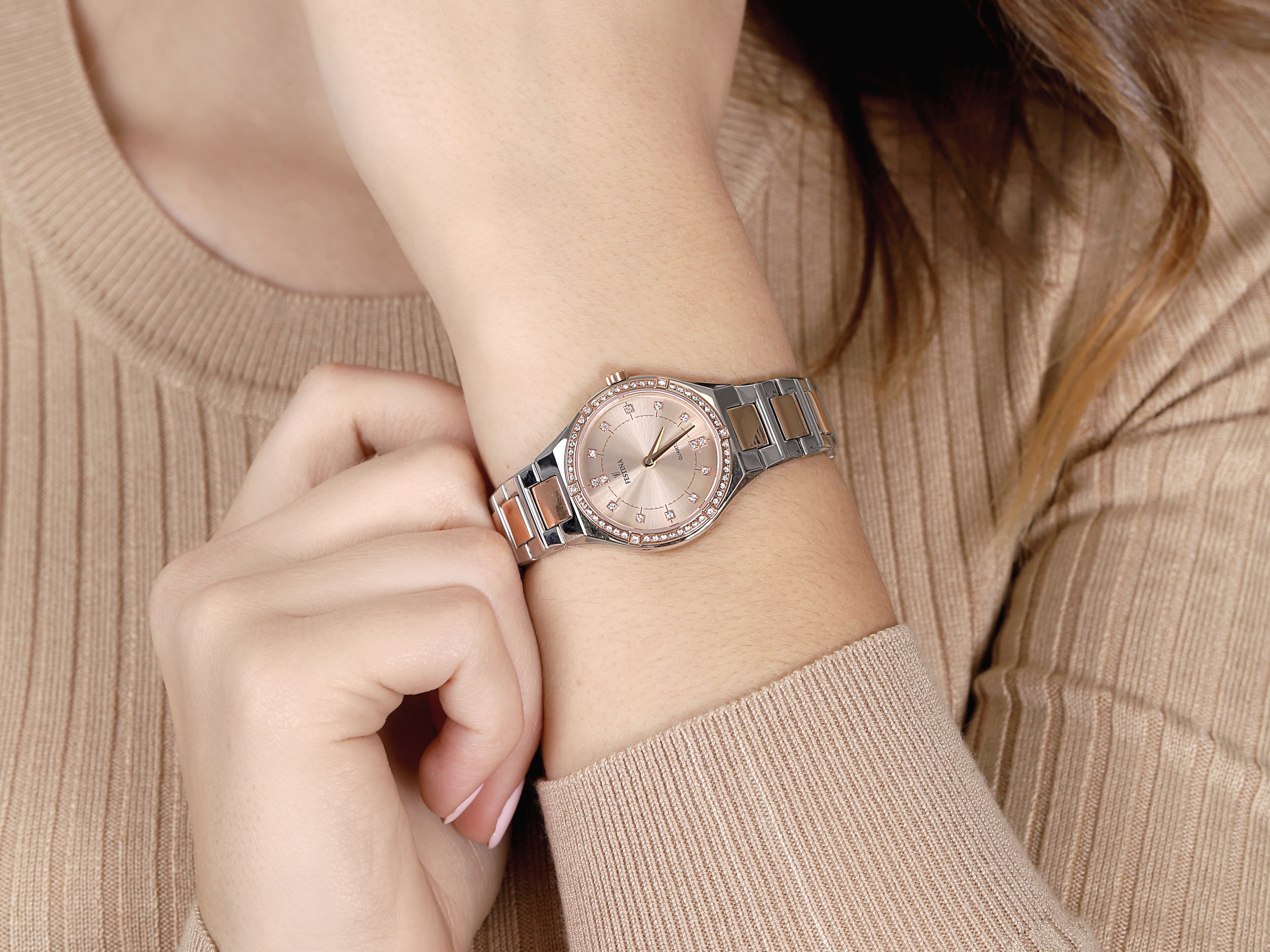 Festina F20226-4 damski zegarek Mademoiselle bransoleta - miniatura 4
