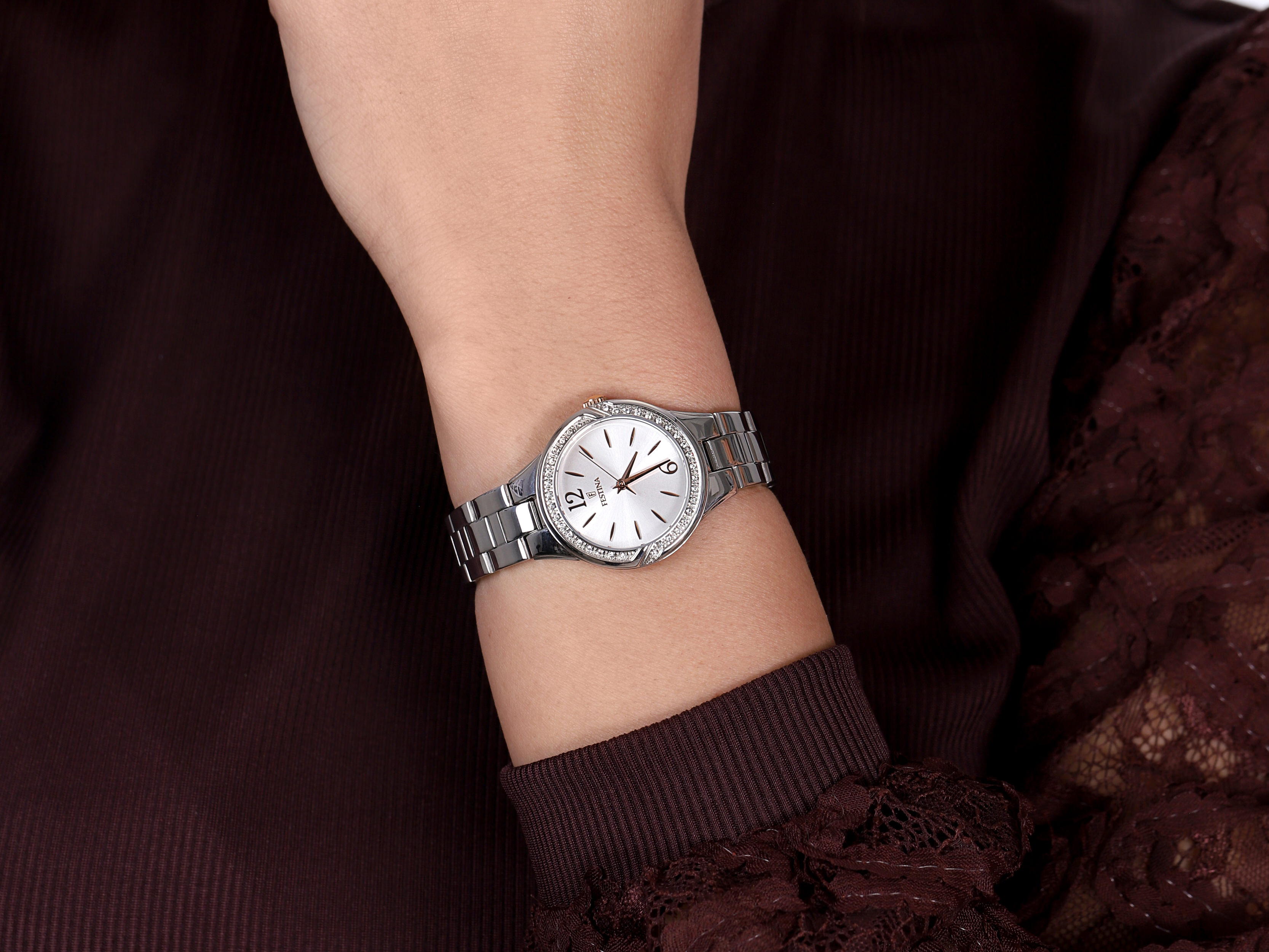 Festina F20246-1 damski zegarek Mademoiselle bransoleta - miniatura 4