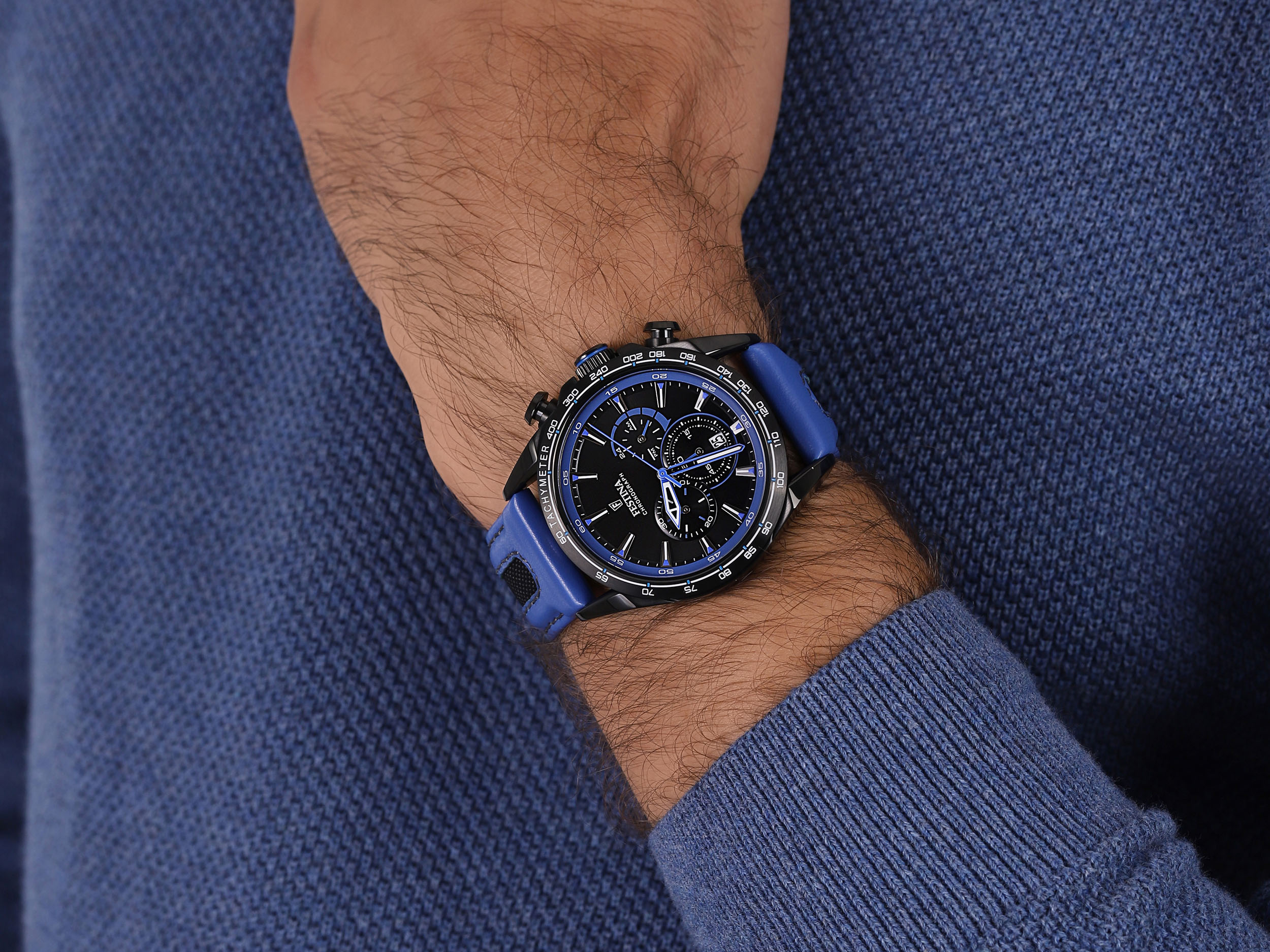 Festina F20351-2 zegarek męski Chronograf - miniatura 4