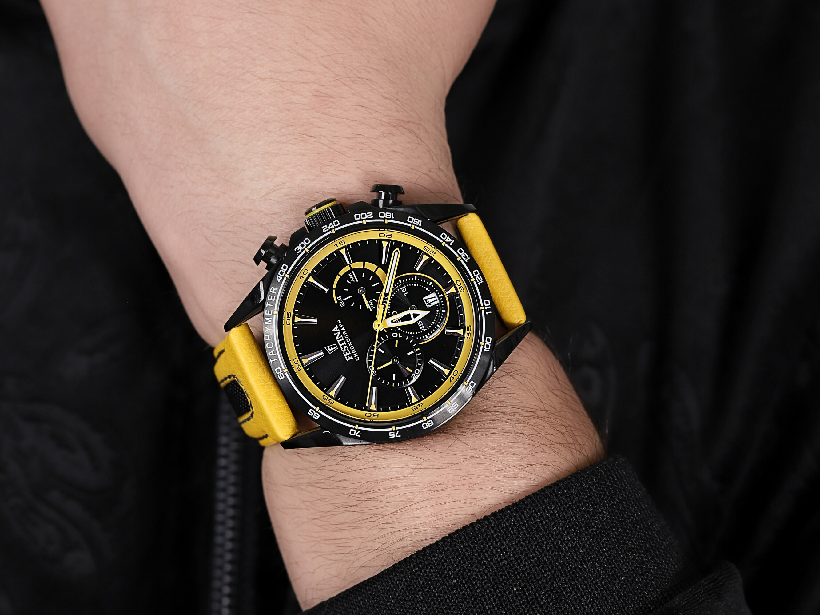 Festina F20351-4 zegarek męski Chronograf - miniatura 4