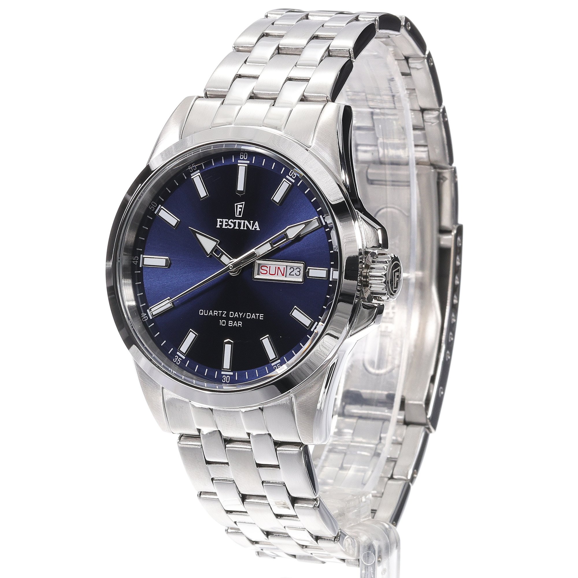 Festina F20357-3 Classic Classic Bracelet zegarek męski klasyczny mineralne - miniatura 2