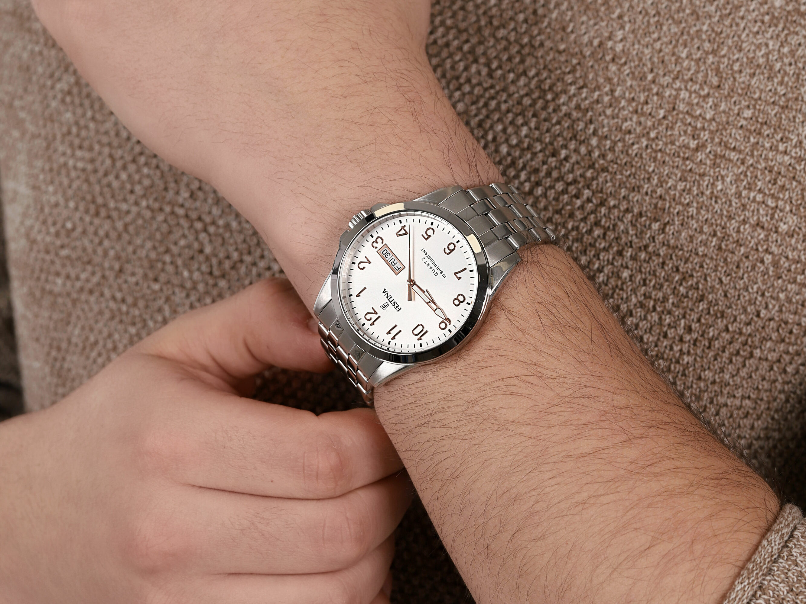 Festina F20357-A Classic zegarek klasyczny Classic - miniatura 4