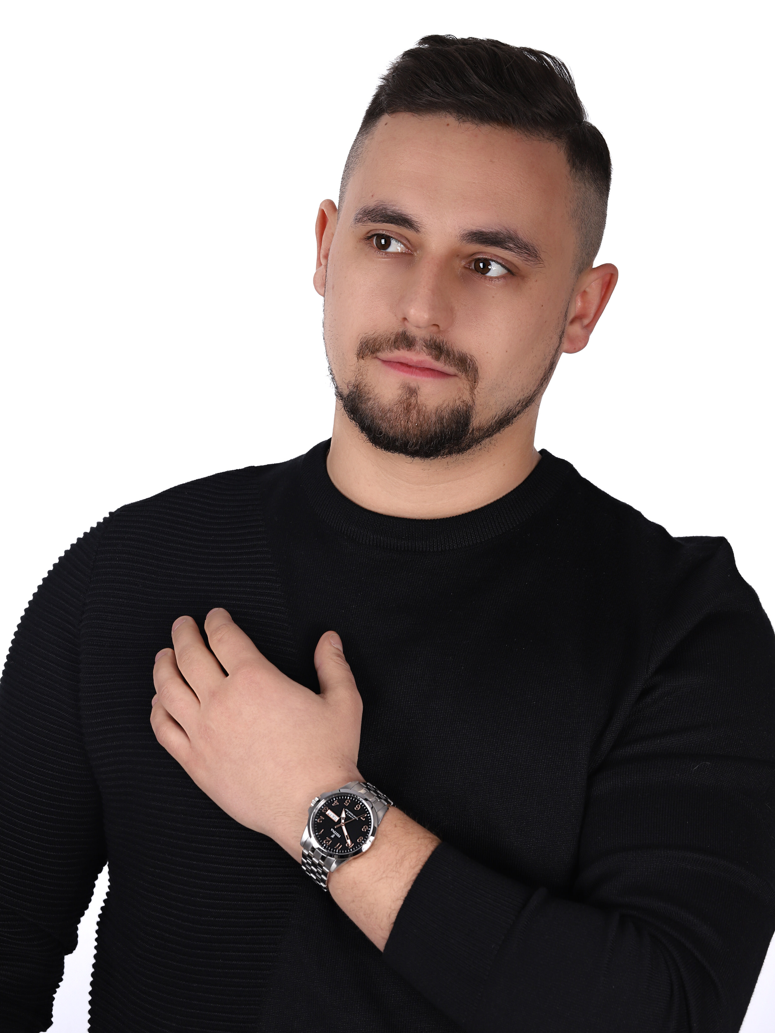 Festina F20357-D zegarek srebrny klasyczny Classic bransoleta - miniatura 2