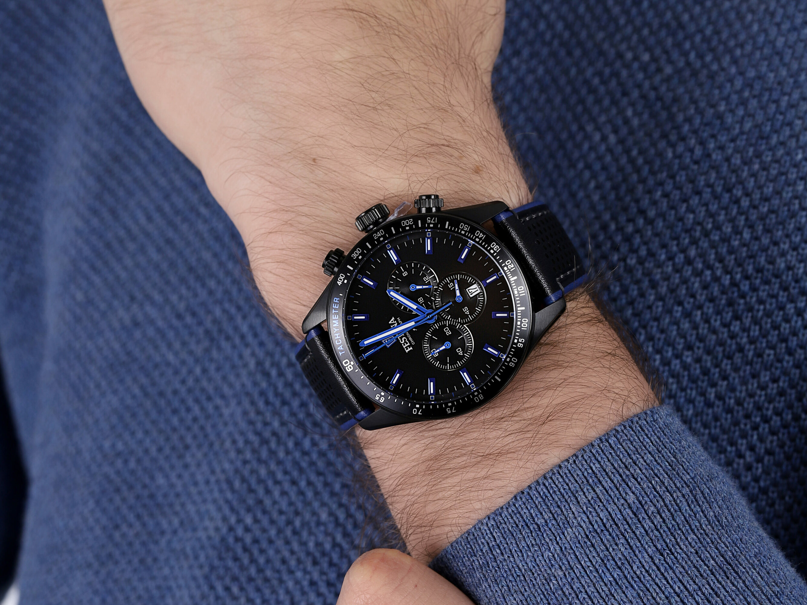 Festina F20359-3 zegarek męski Chronograf - miniatura 4