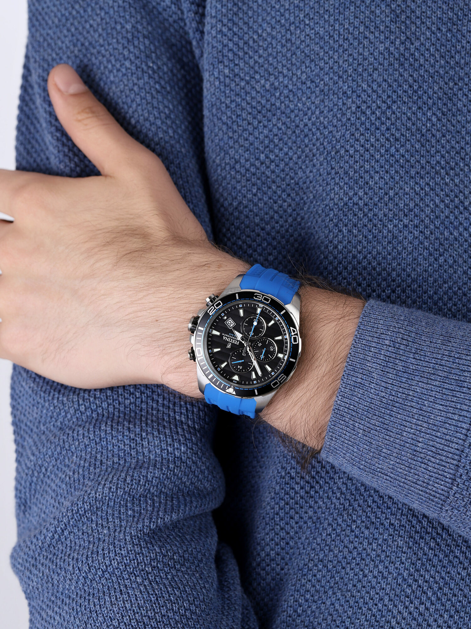 Festina F20370-5 The Originals Chronograph zegarek sportowy Chronograf - miniatura 3