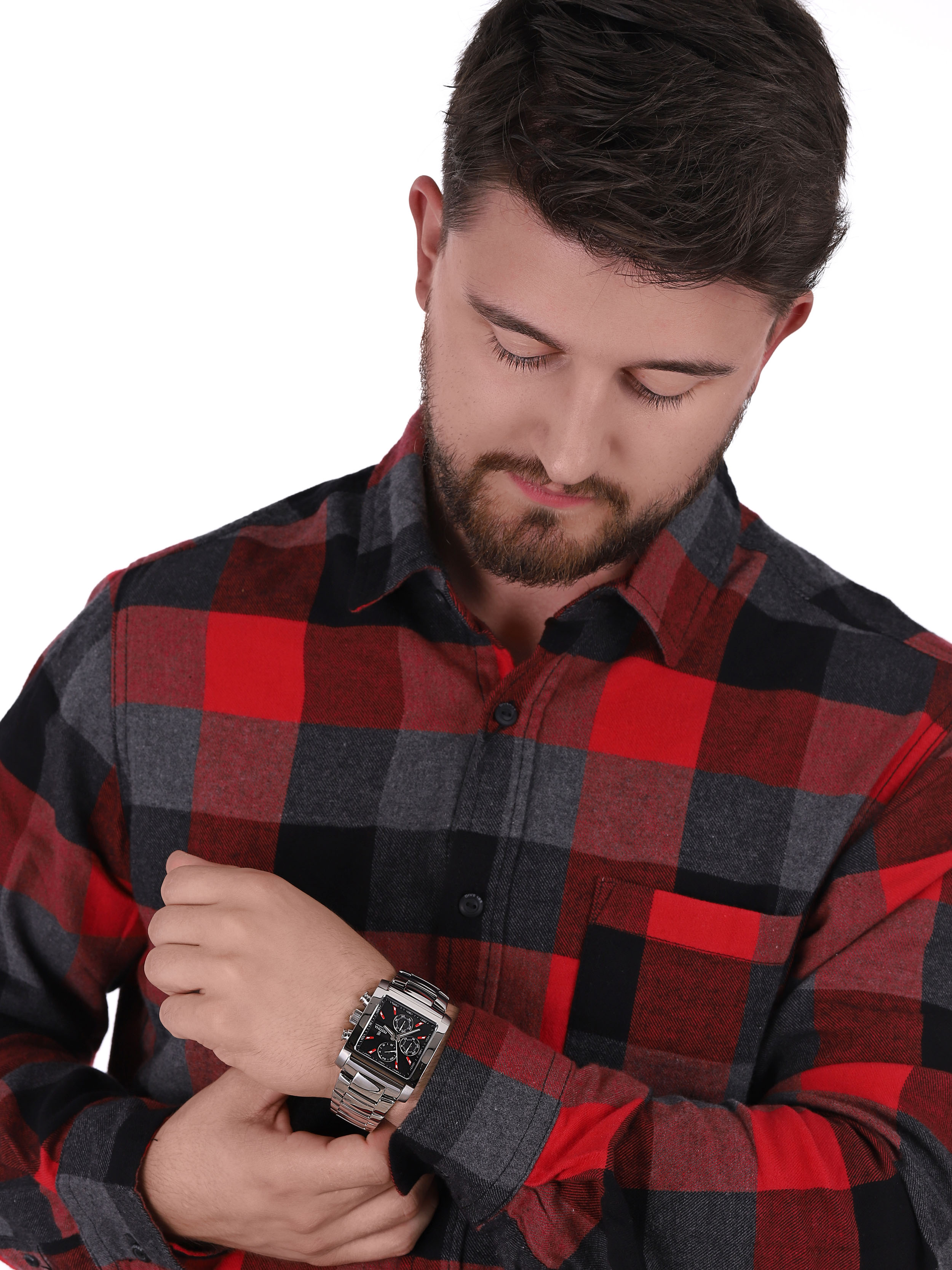 Festina F20423-8 zegarek srebrny Chronograf bransoleta - miniatura 2