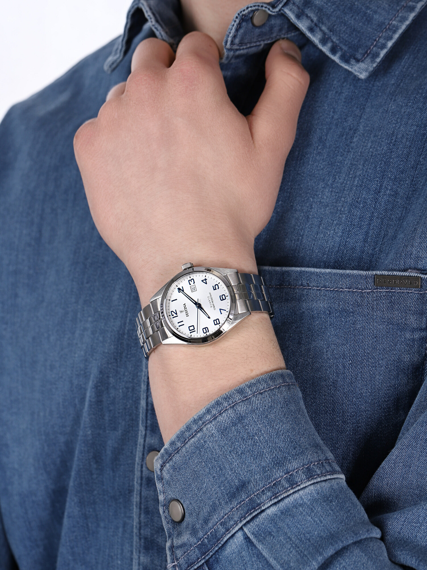Festina F20437-2 Classic Bracelet zegarek klasyczny Classic - miniatura 3