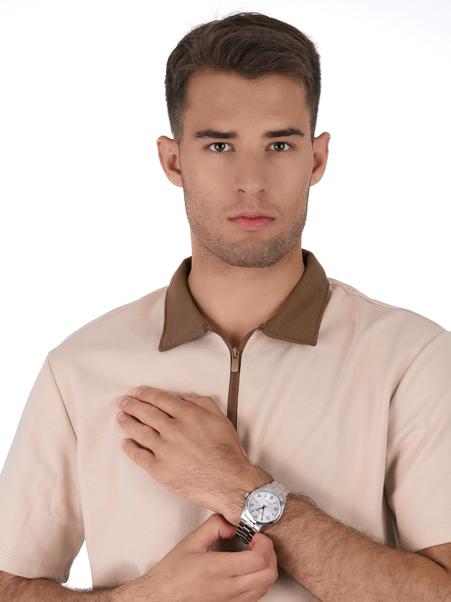 Festina F20437-6 zegarek srebrny klasyczny Classic bransoleta - miniatura 3