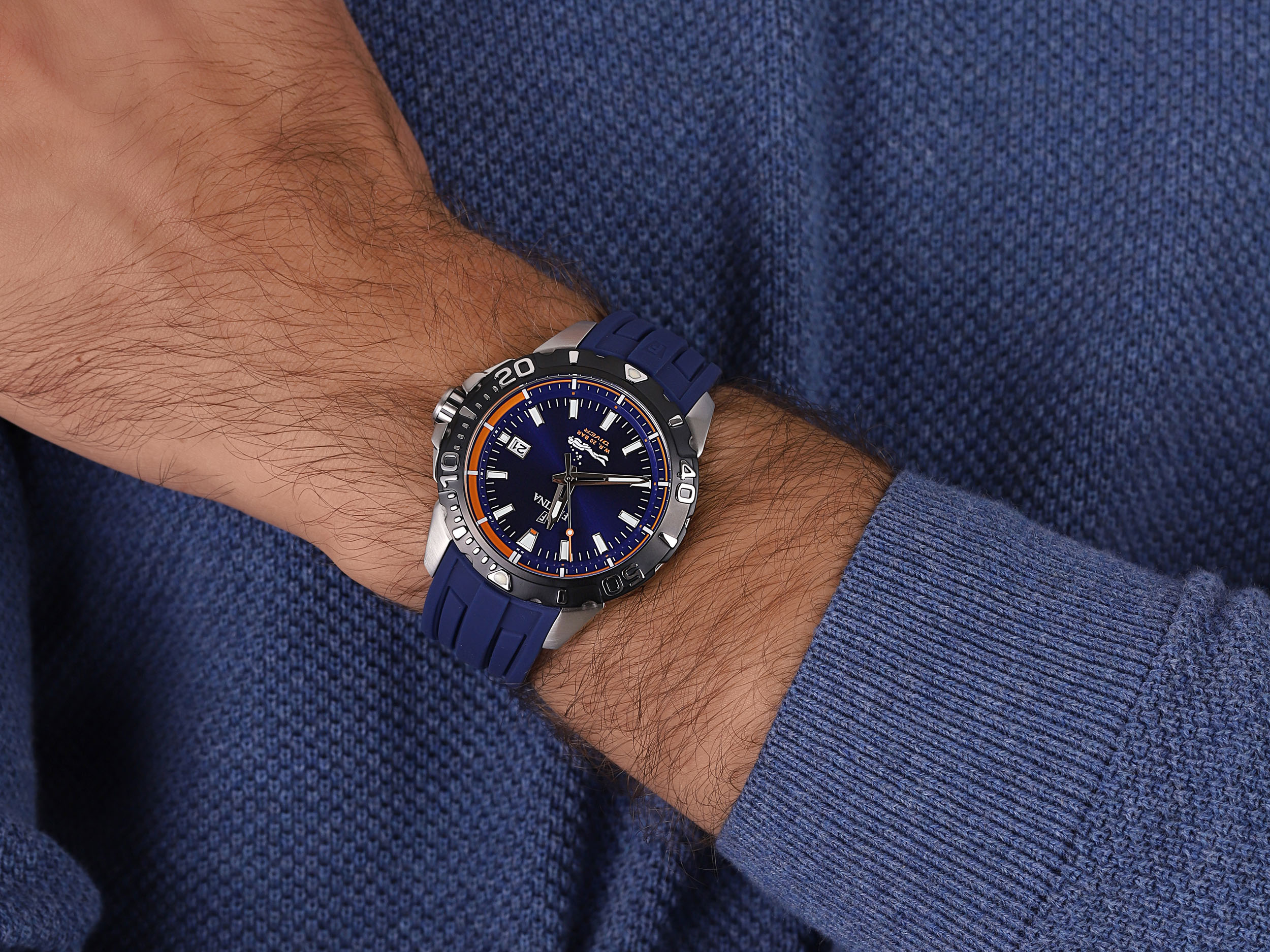 Festina F20462-1 męski zegarek Sport pasek - miniatura 4