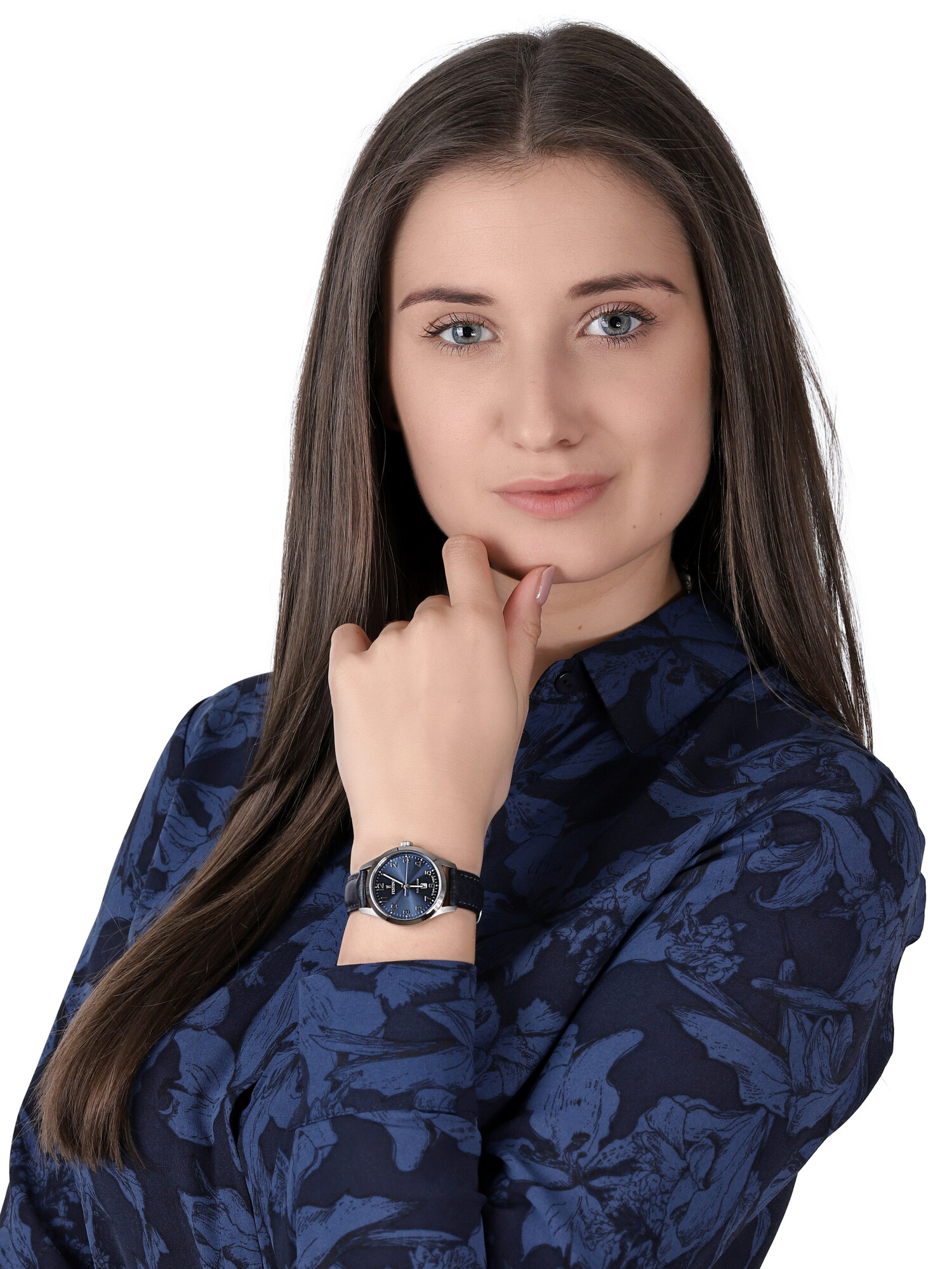 Festina F20469-2 Titanium Date zegarek klasyczny Titanium - miniatura 2