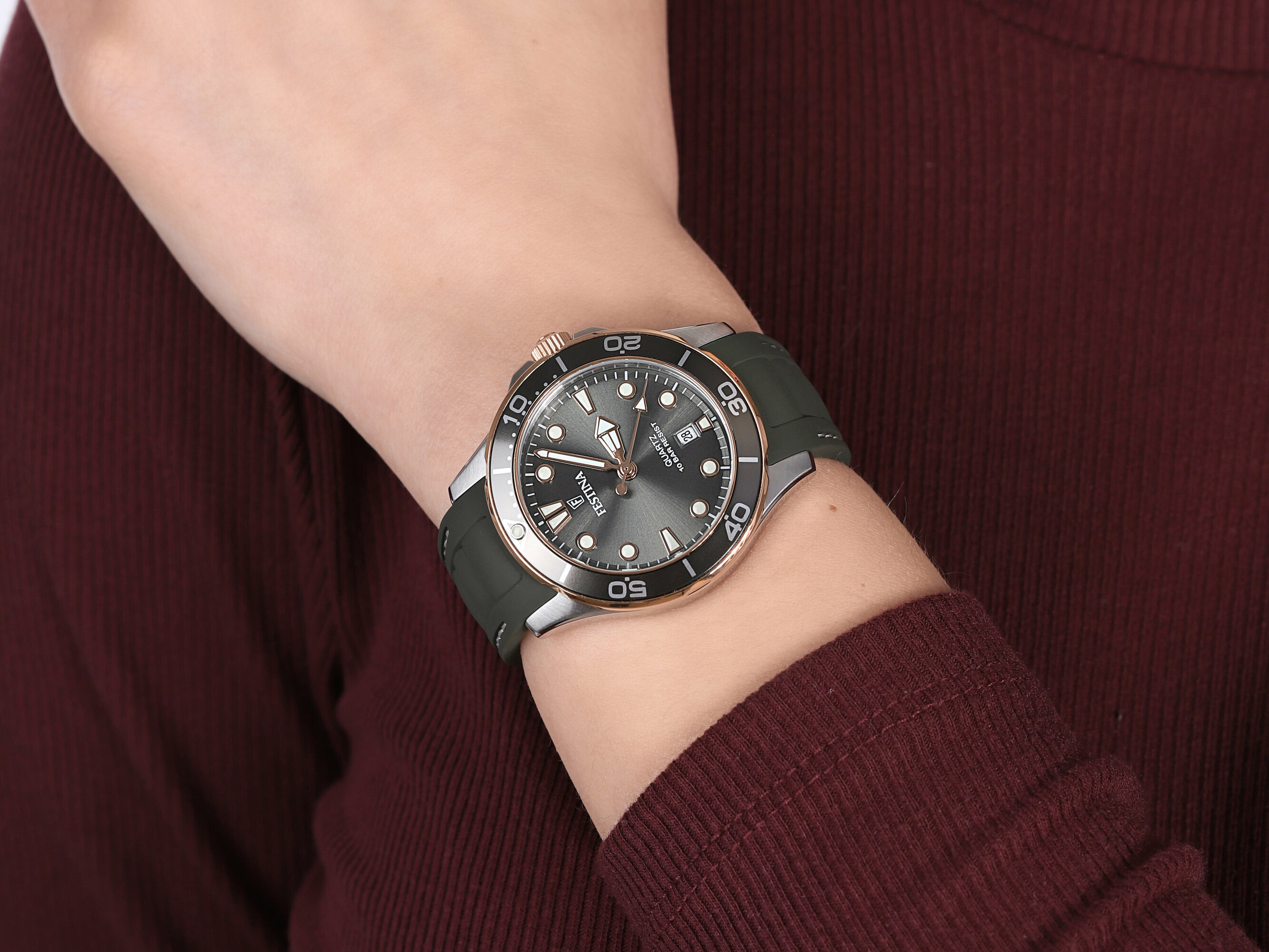 Festina F20502-5 damski zegarek Boyfriend pasek - miniatura 4
