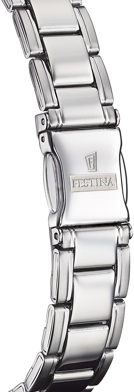 Festina F20509-1 zegarek srebrny klasyczny Classic bransoleta - miniatura 5