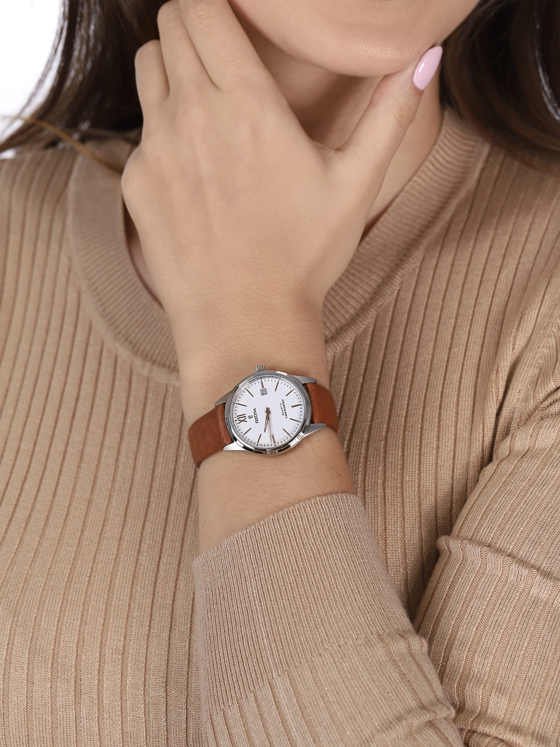 Festina F20510-2 damski zegarek Classic pasek - miniatura 3