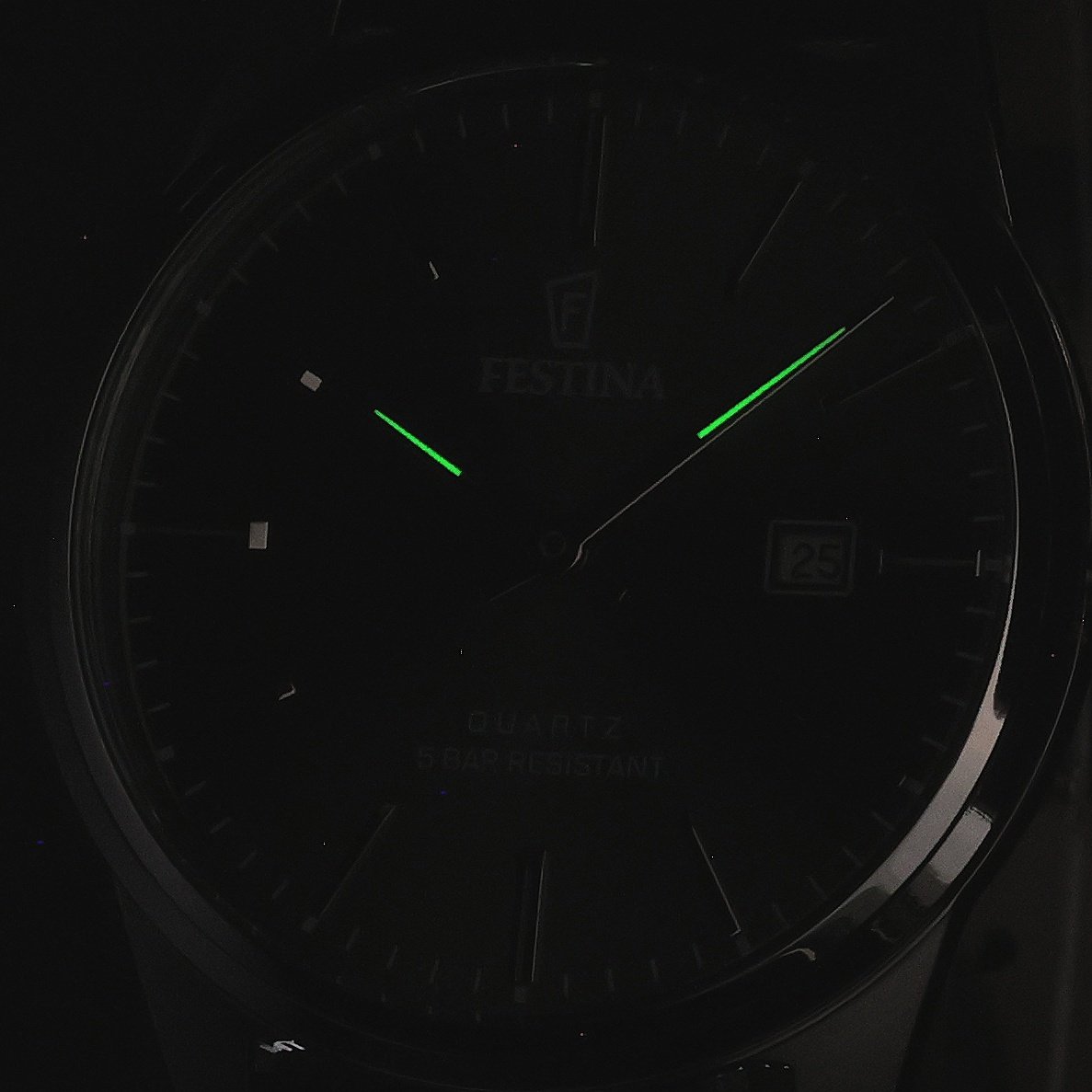 Festina F20512-5 zegarek srebrny klasyczny Classic pasek - miniatura 5