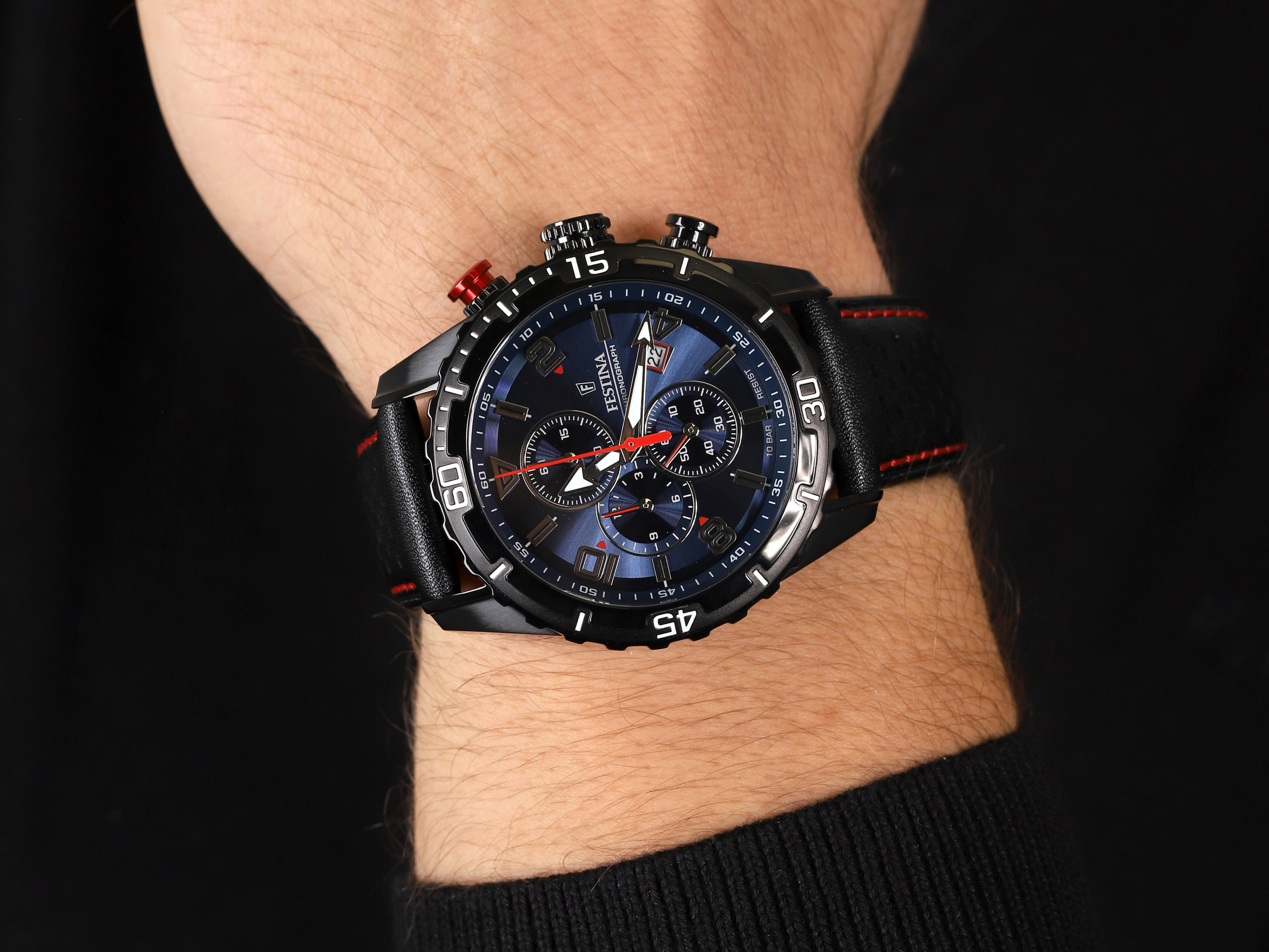 Festina F20519-2 zegarek męski Chronograf - miniatura 4