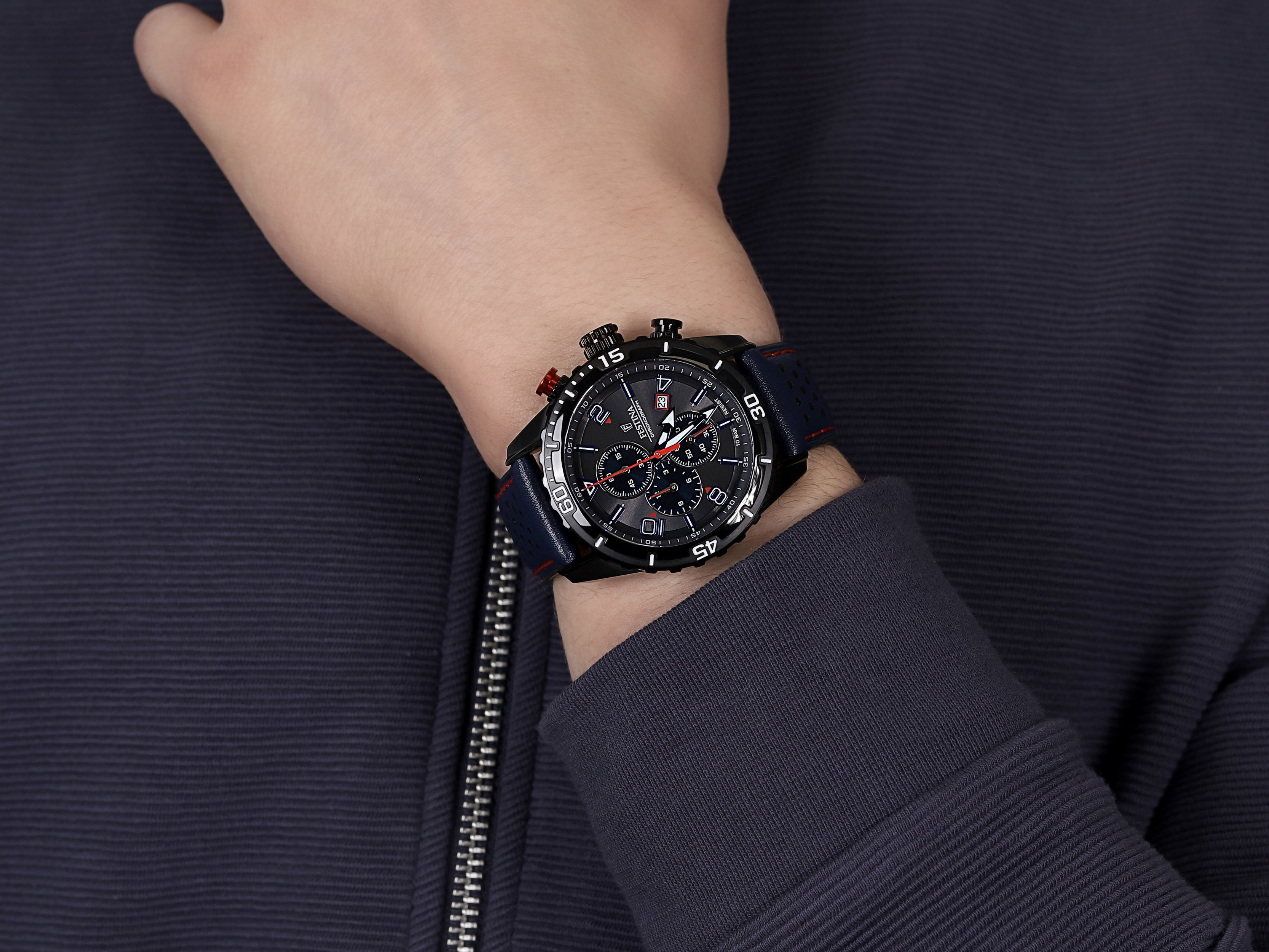 Festina F20519-3 zegarek męski Chronograf - miniatura 8