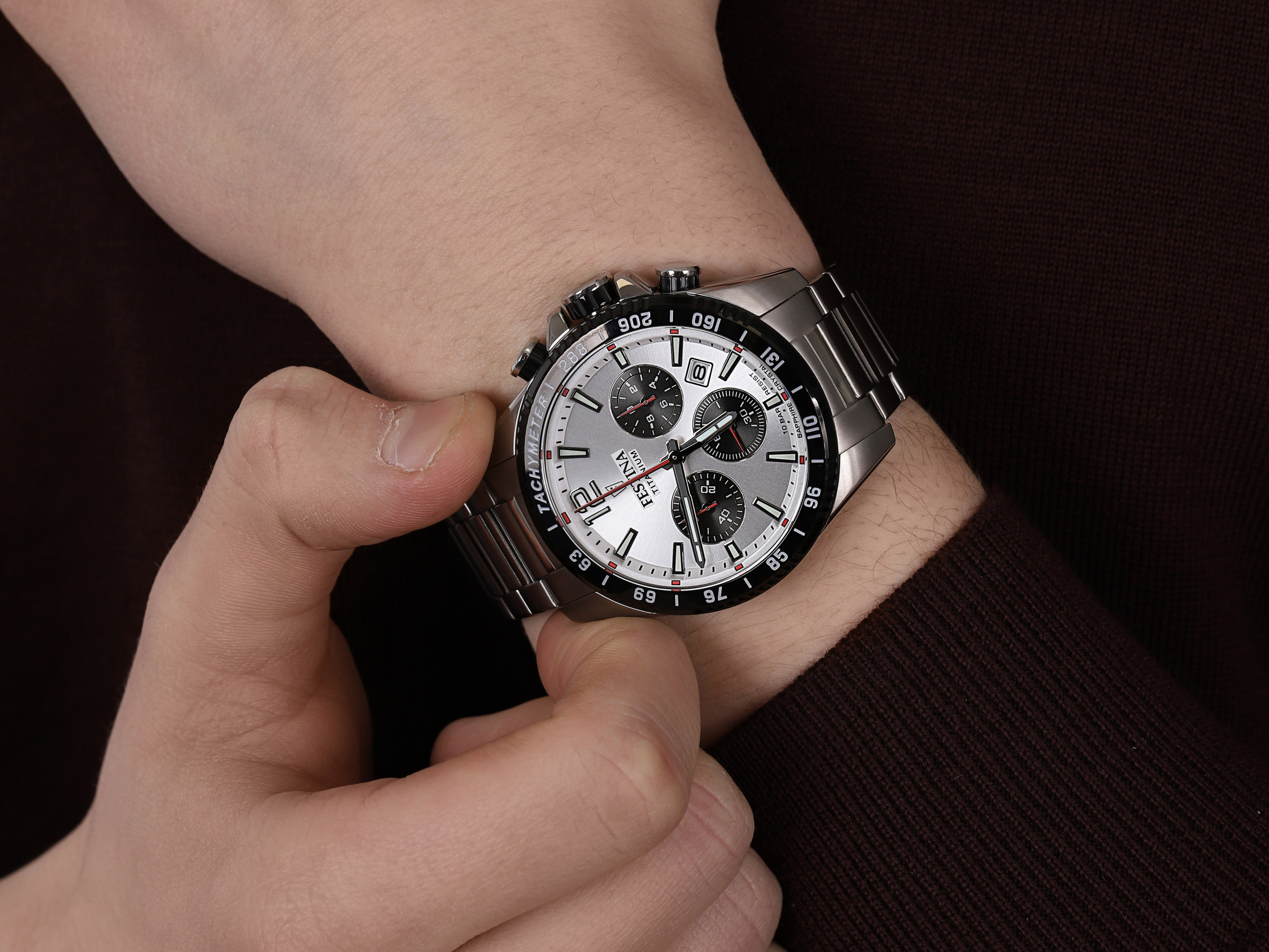 Festina F20520-1 zegarek męski Titanium - miniatura 4