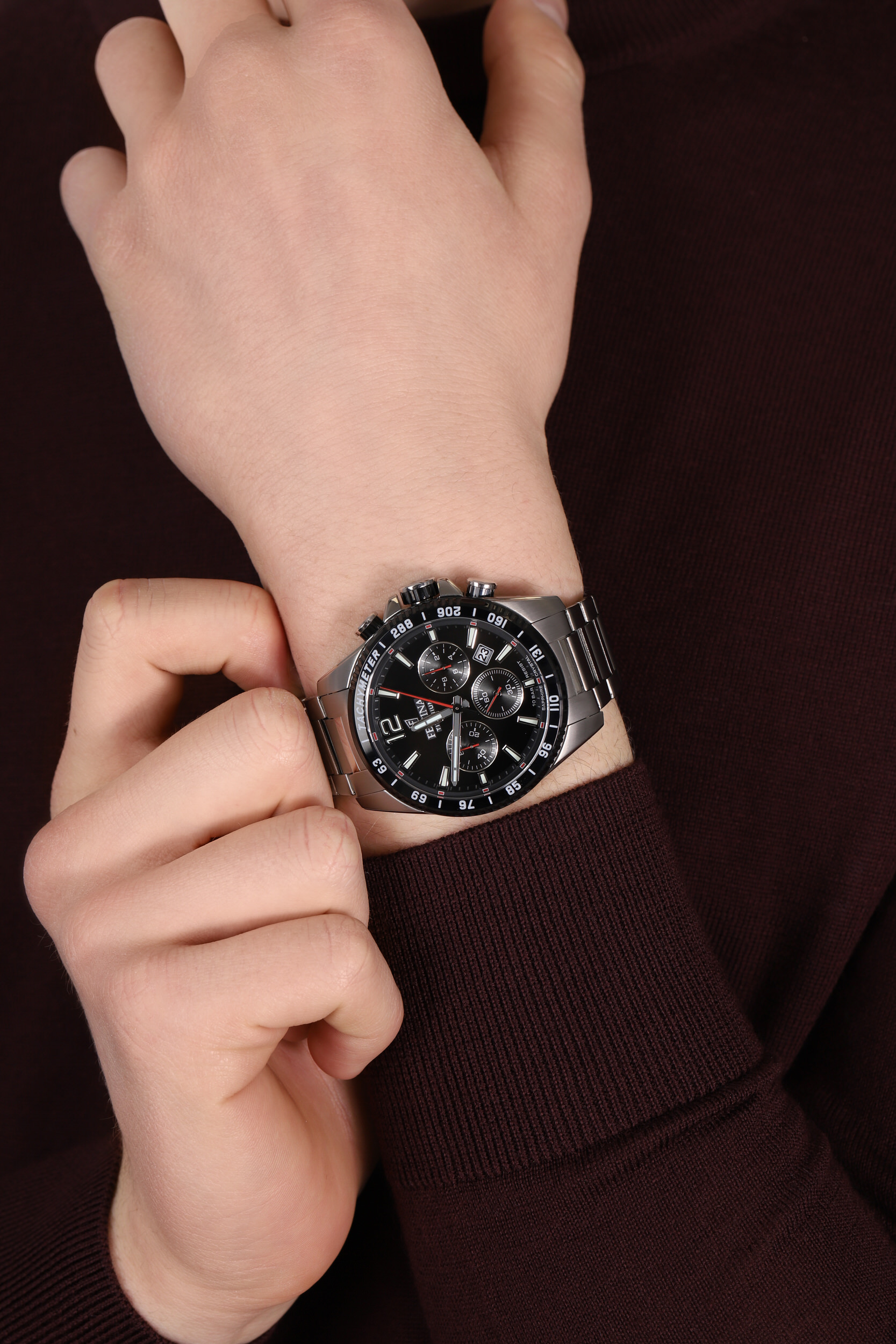 Festina F20520-4 Titanium Sport Chrono Sapphire zegarek sportowy Titanium