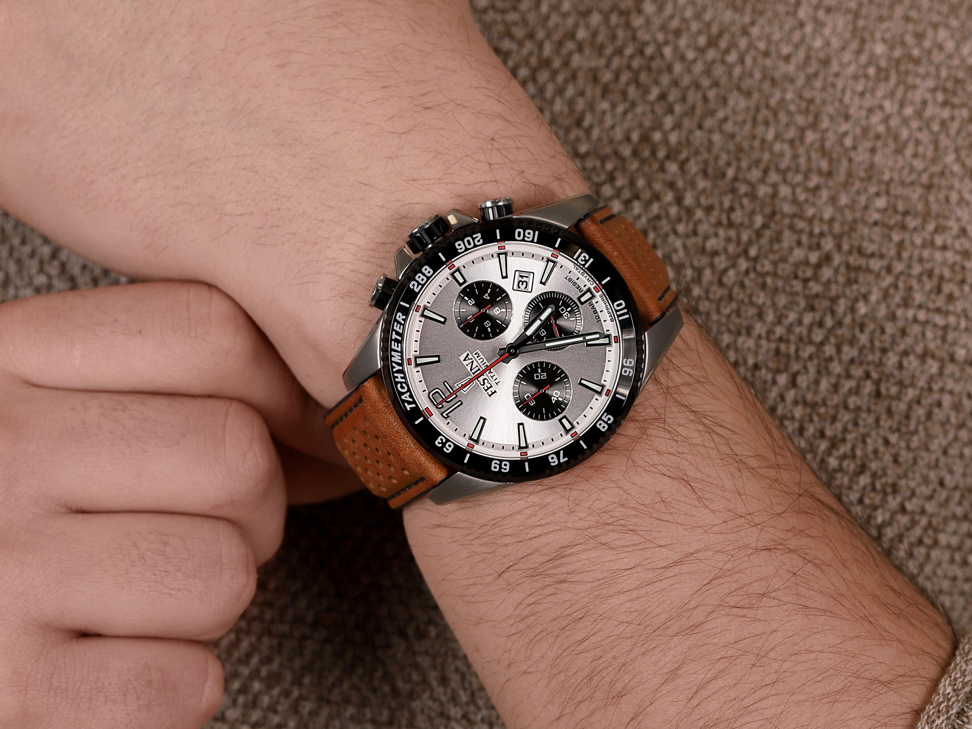 Festina F20521-1 zegarek męski Titanium - miniatura 4
