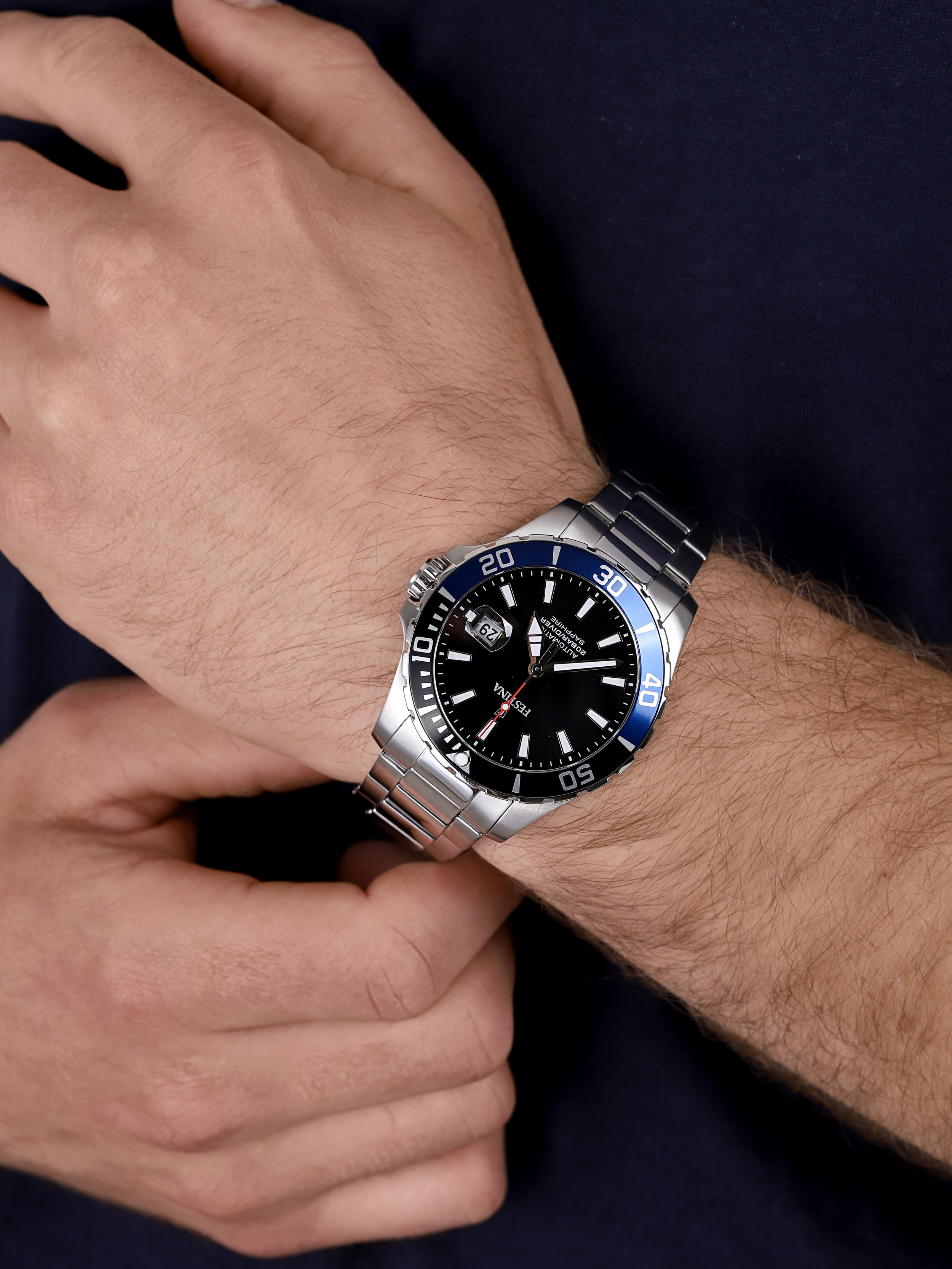 Festina F20531-6 męski zegarek Sport bransoleta - miniatura 3