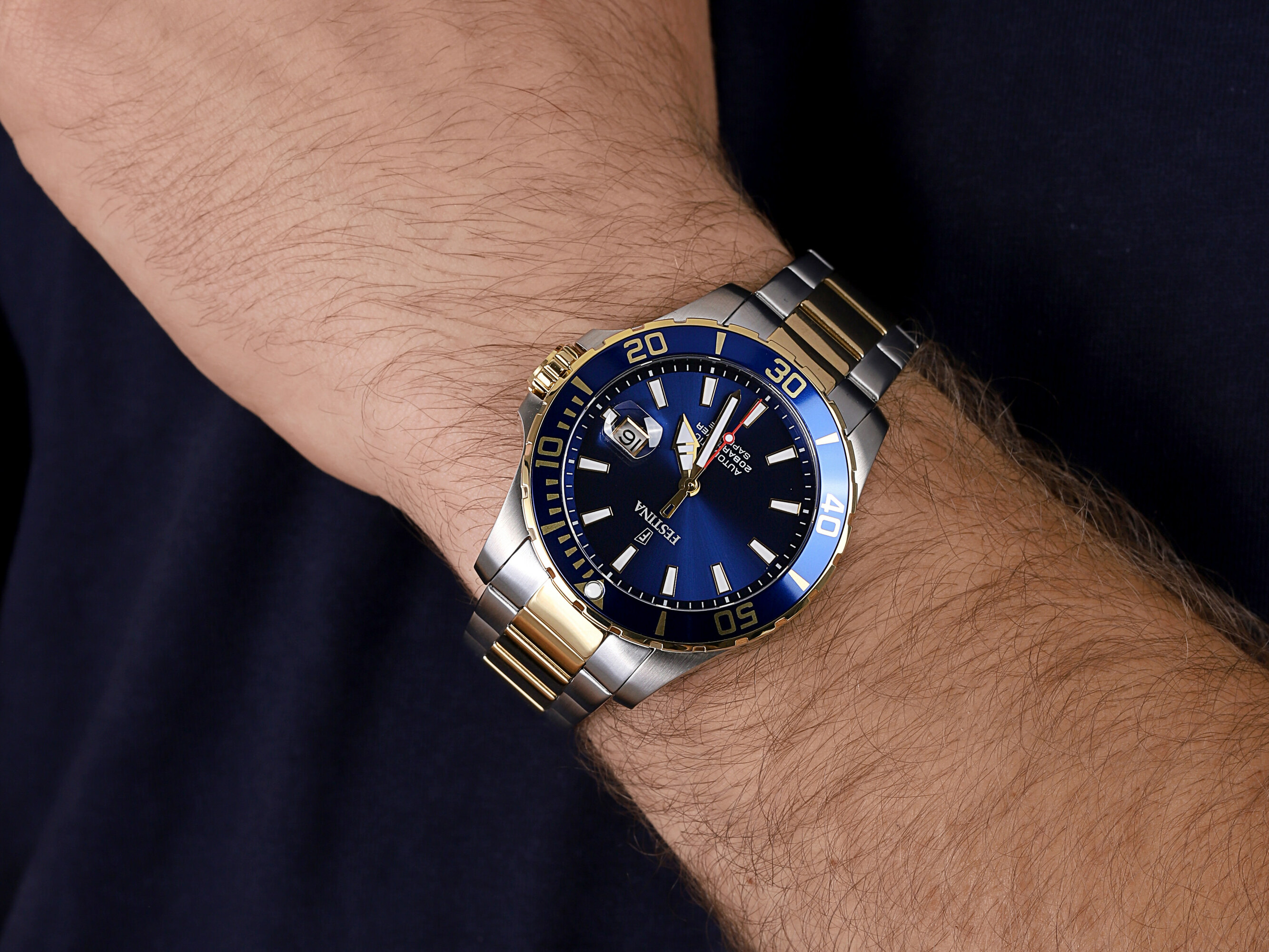 Festina F20532-1 męski zegarek Sport bransoleta - miniatura 4